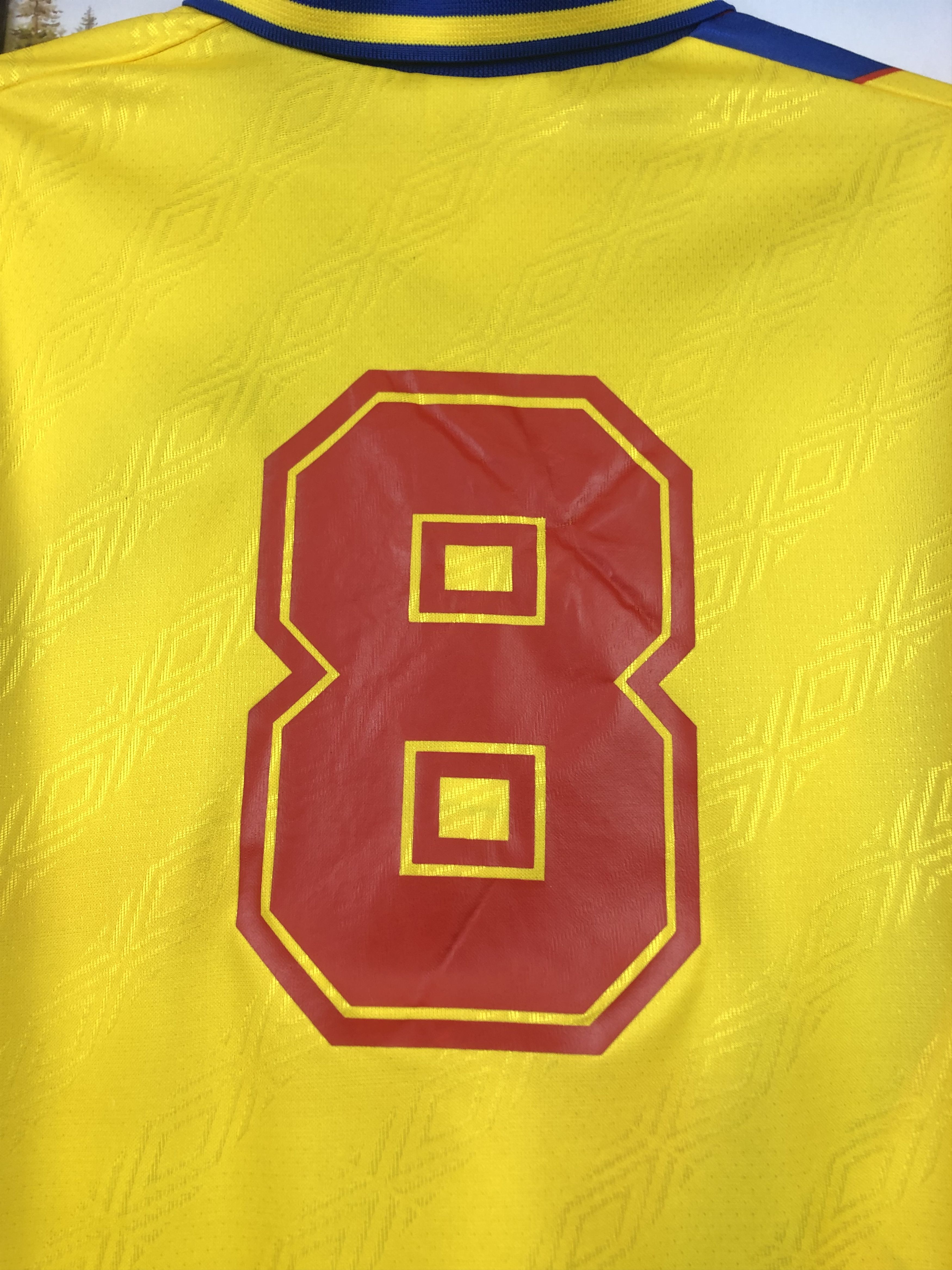Umbro Vintage Football Template Romania Shirt Long Sleeve Rare Size US L / EU 52-54 / 3 - 10 Thumbnail