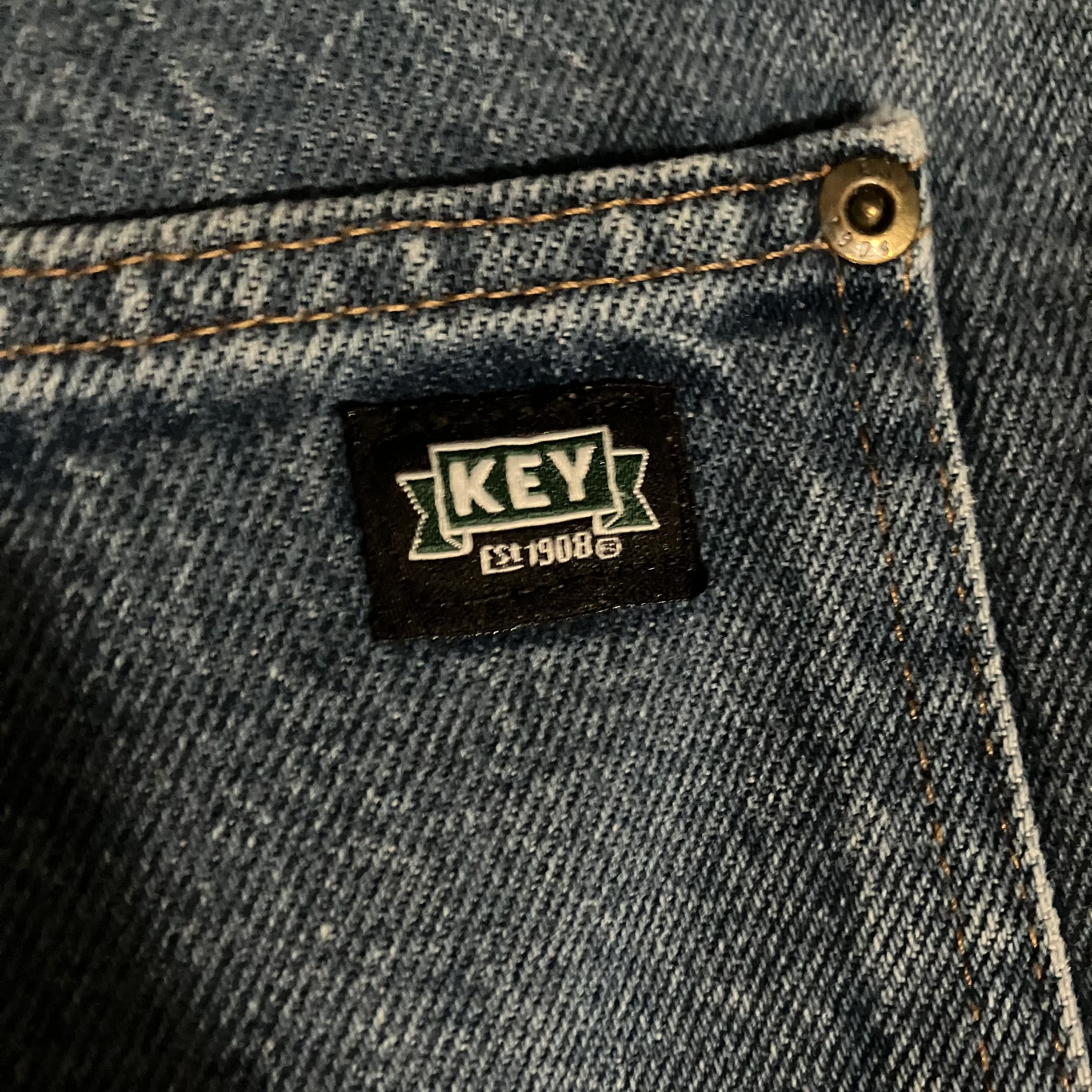 Carhartt × Vintage Vintage Key Double Knee Carpenter Denim Size US 38 / EU 54 - 5 Thumbnail