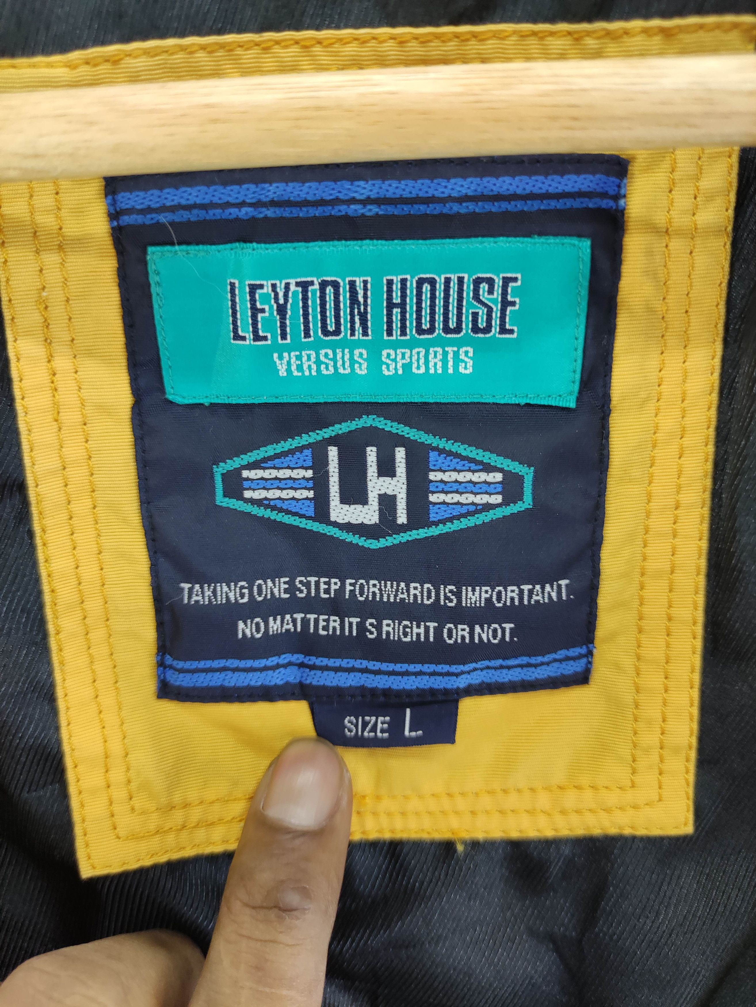 Japanese Brand Vintage Leyton House Light Jacket Zipper Size US L / EU 52-54 / 3 - 7 Thumbnail