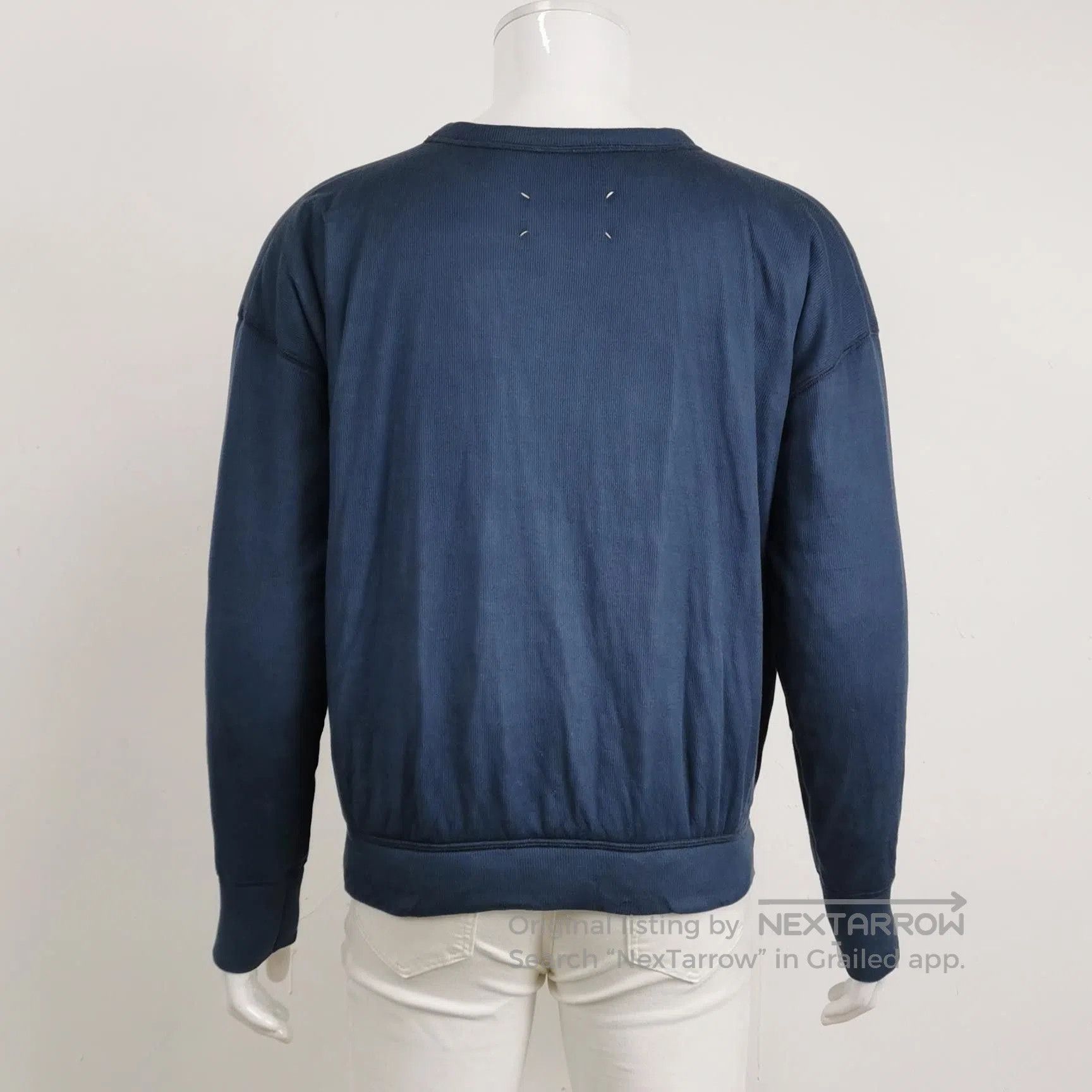 Maison Margiela Maison Margiela Silk-Cotton Owl Print Sweatshirt L. Size US L / EU 52-54 / 3 - 1 Thumbnail