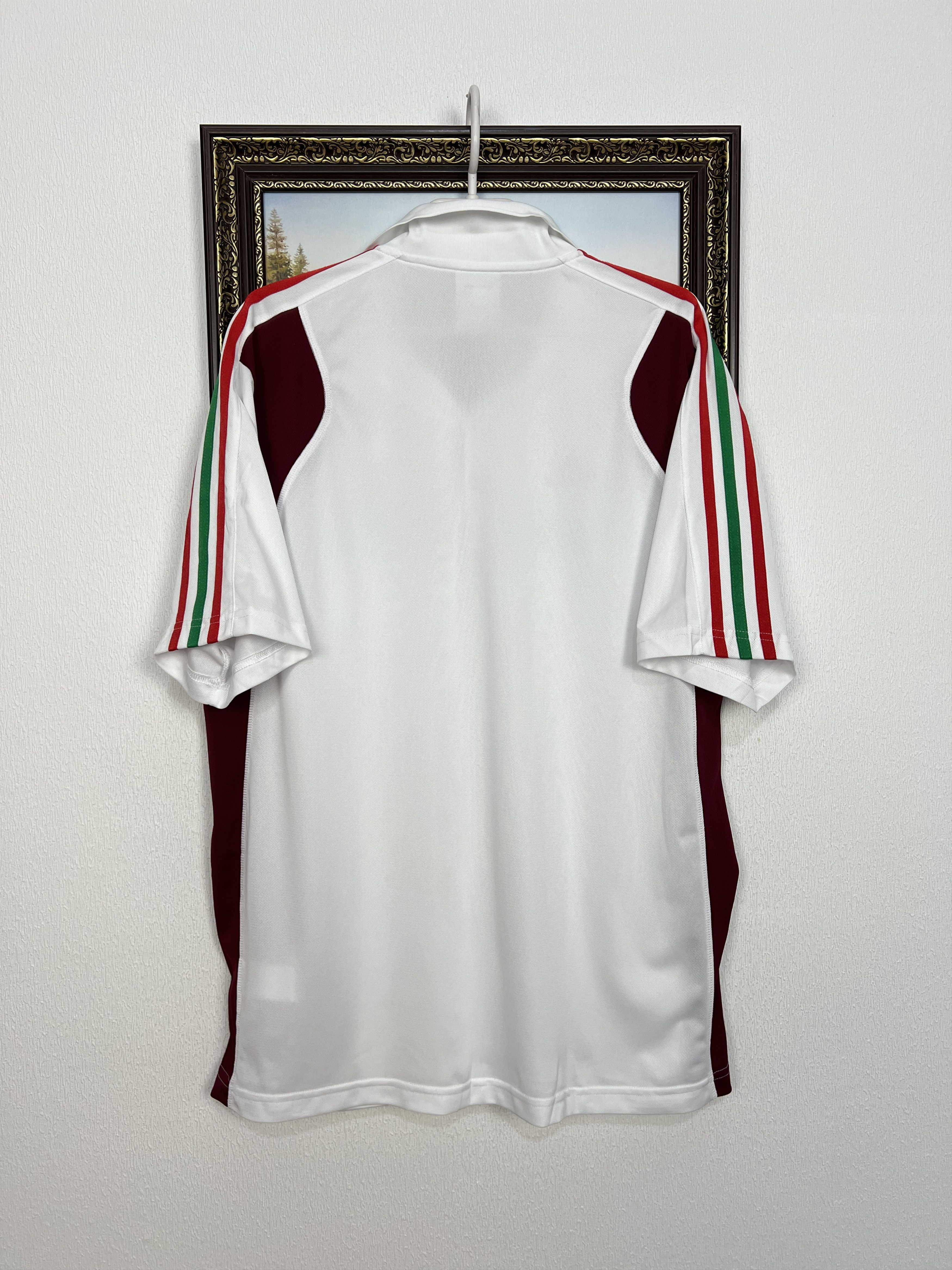 Adidas Vintage Hungary Football Train Polo Shirt Soccer Jersey Size US XL / EU 56 / 4 - 7 Thumbnail