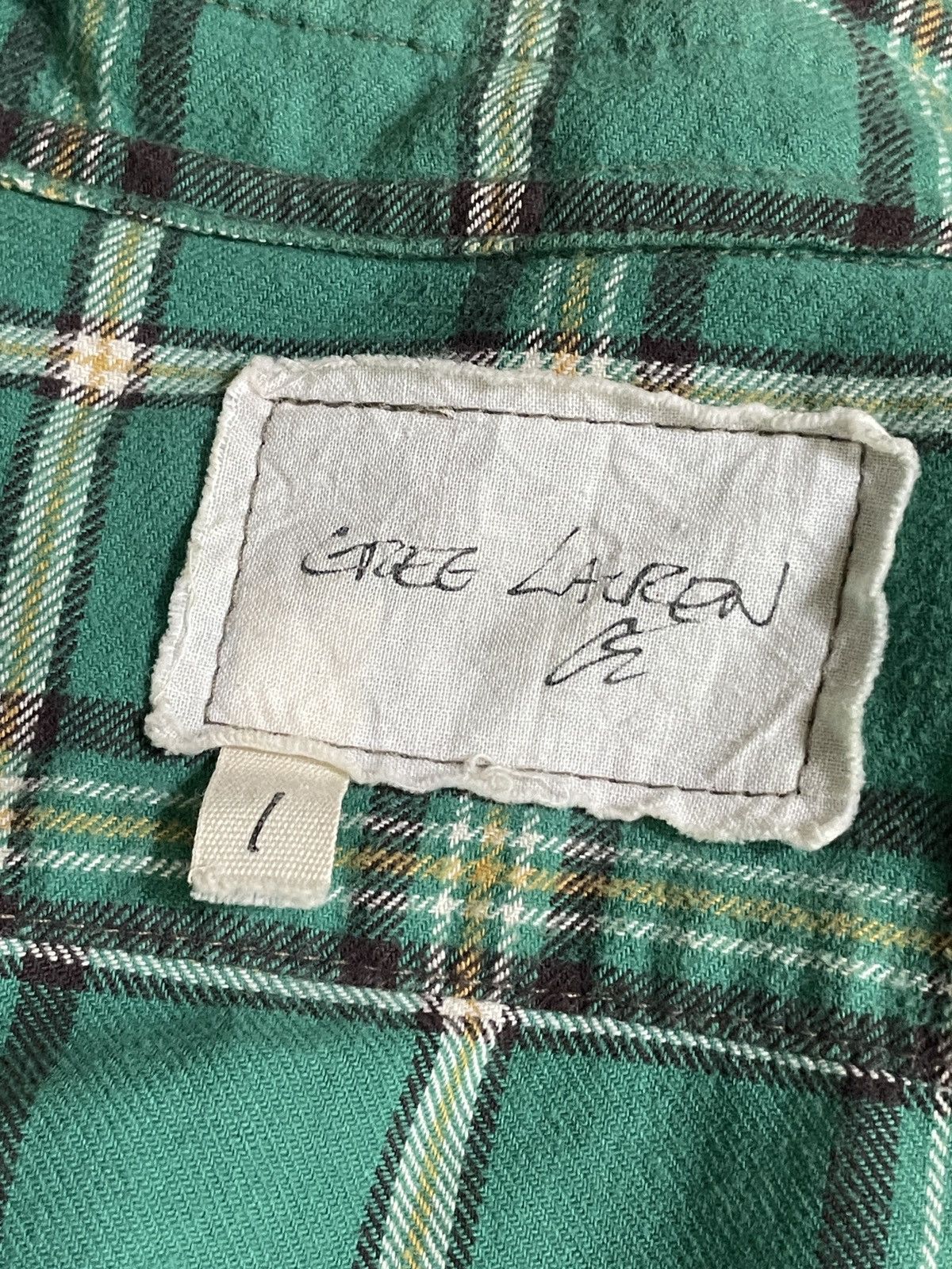 Greg Lauren Greg Lauren patchwork over shirt Size US S / EU 44-46 / 1 - 2 Thumbnail
