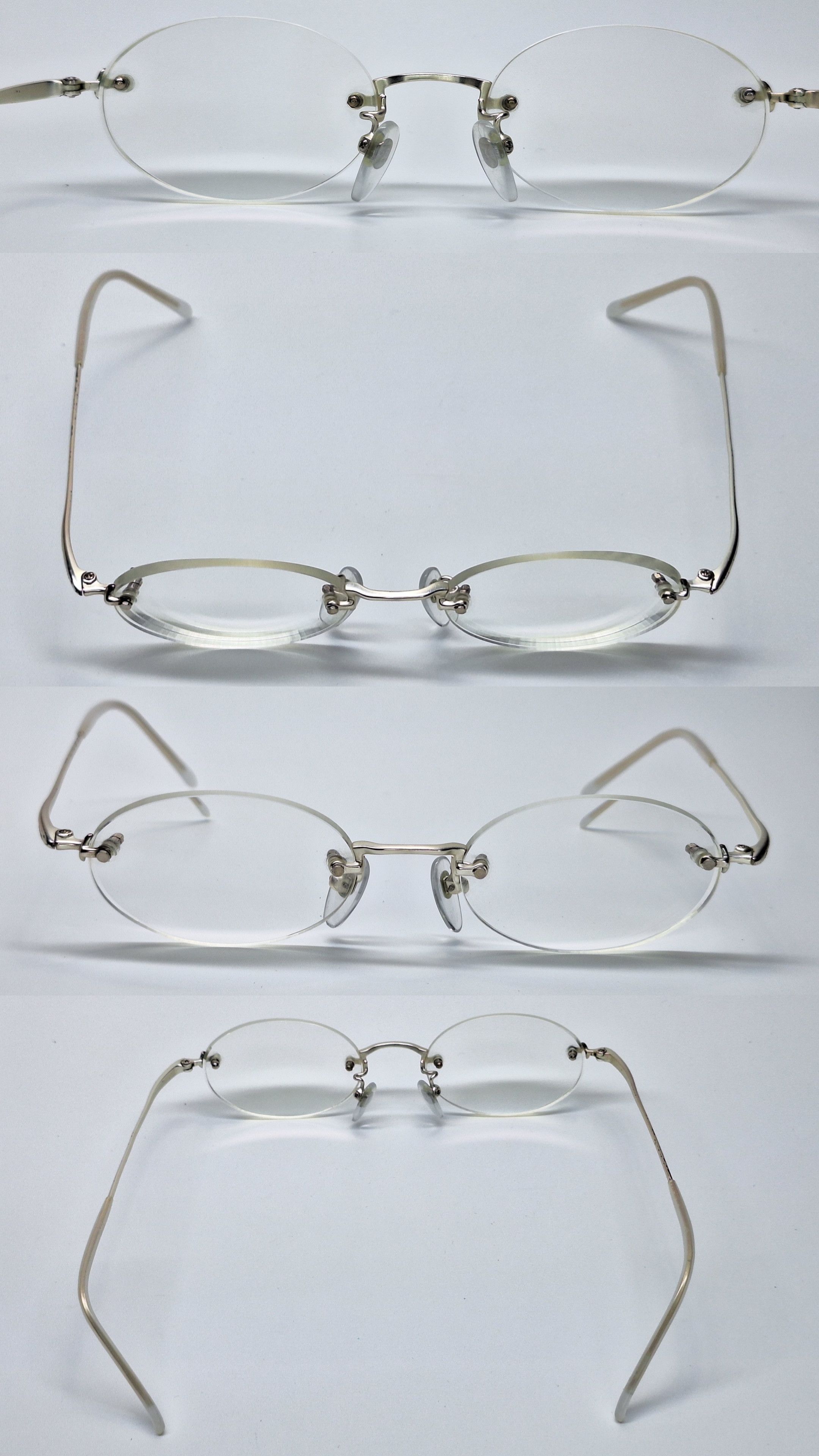 Max Mara Max Mara MM-811J Rimless Vintage Eyeglass Frame Luxury Size ONE SIZE - 3 Thumbnail