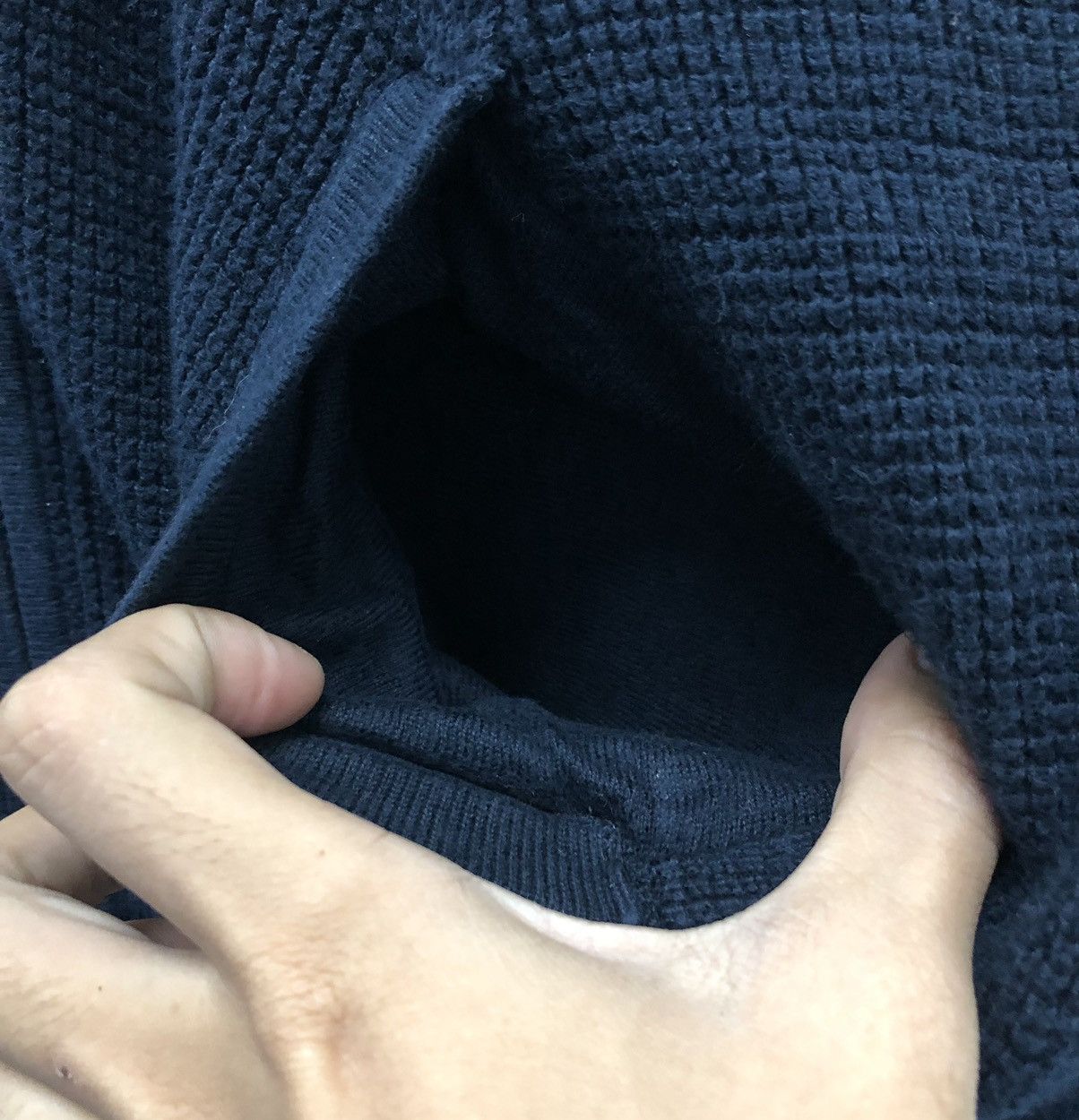 Katharine Hamnett London Vintage Katharine Hamnett Lab Knit Jacket With Hood Size US L / EU 52-54 / 3 - 6 Thumbnail