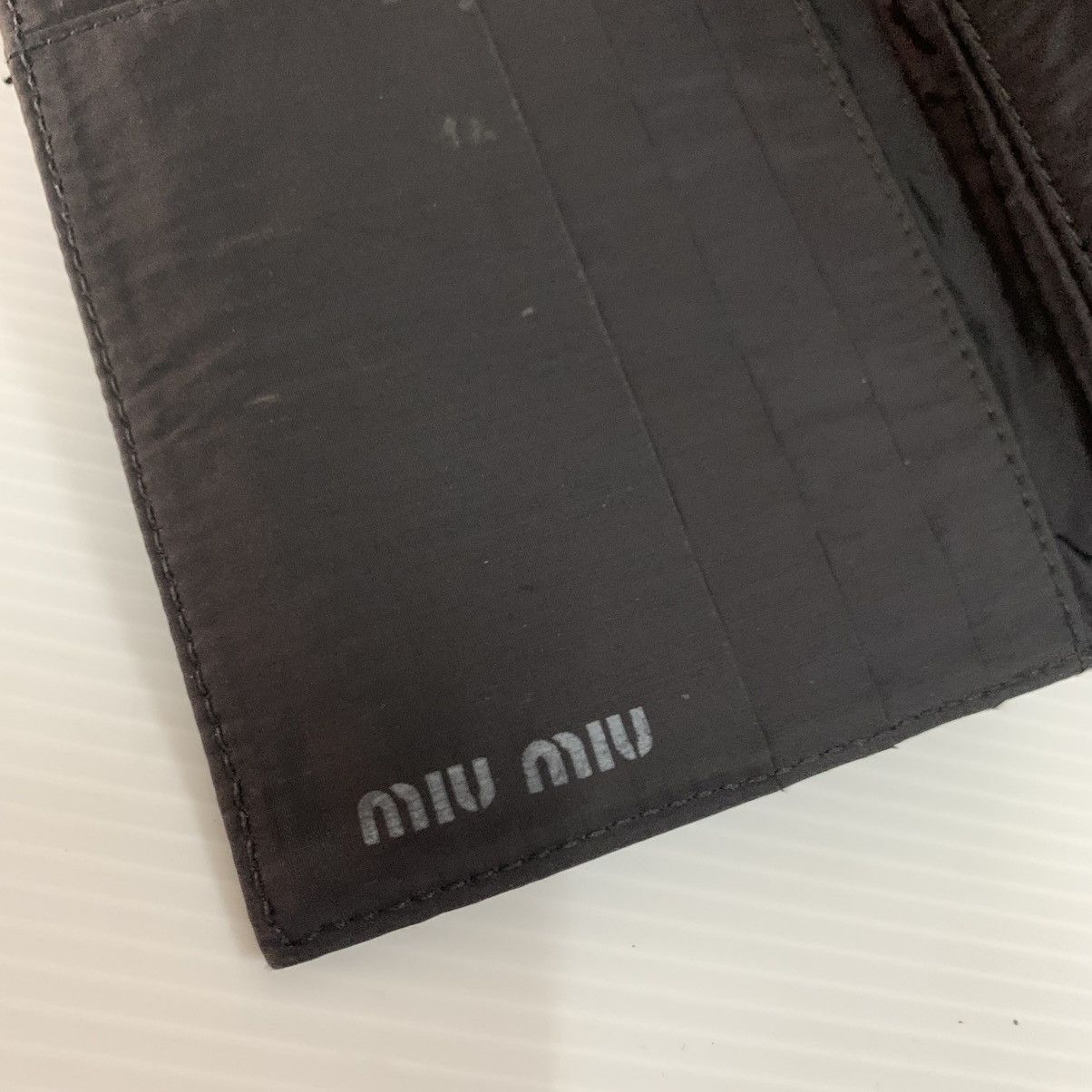 Miu Miu Miu Miu Leather Black Wallet Size ONE SIZE - 11 Thumbnail