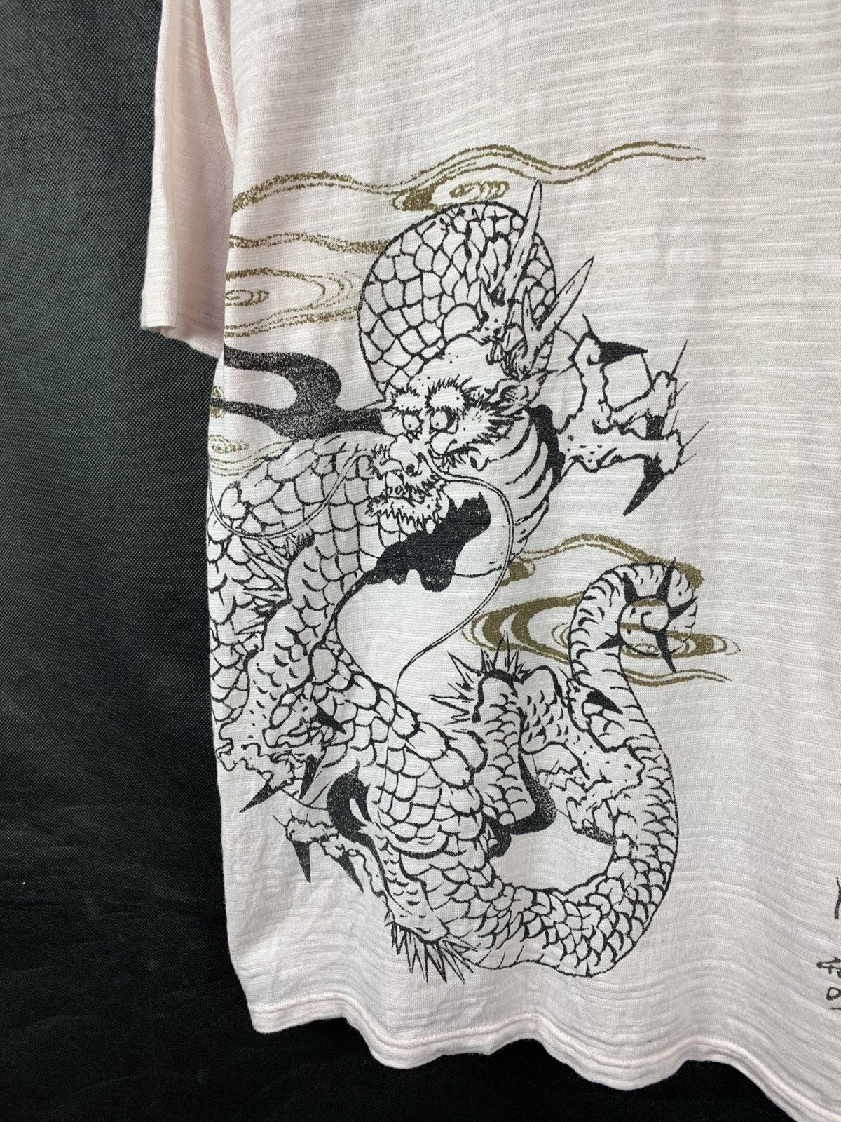 Japanese Brand Steals! Japanese Sukajan Inspired Dragon Motives Tee Size US M / EU 48-50 / 2 - 3 Thumbnail
