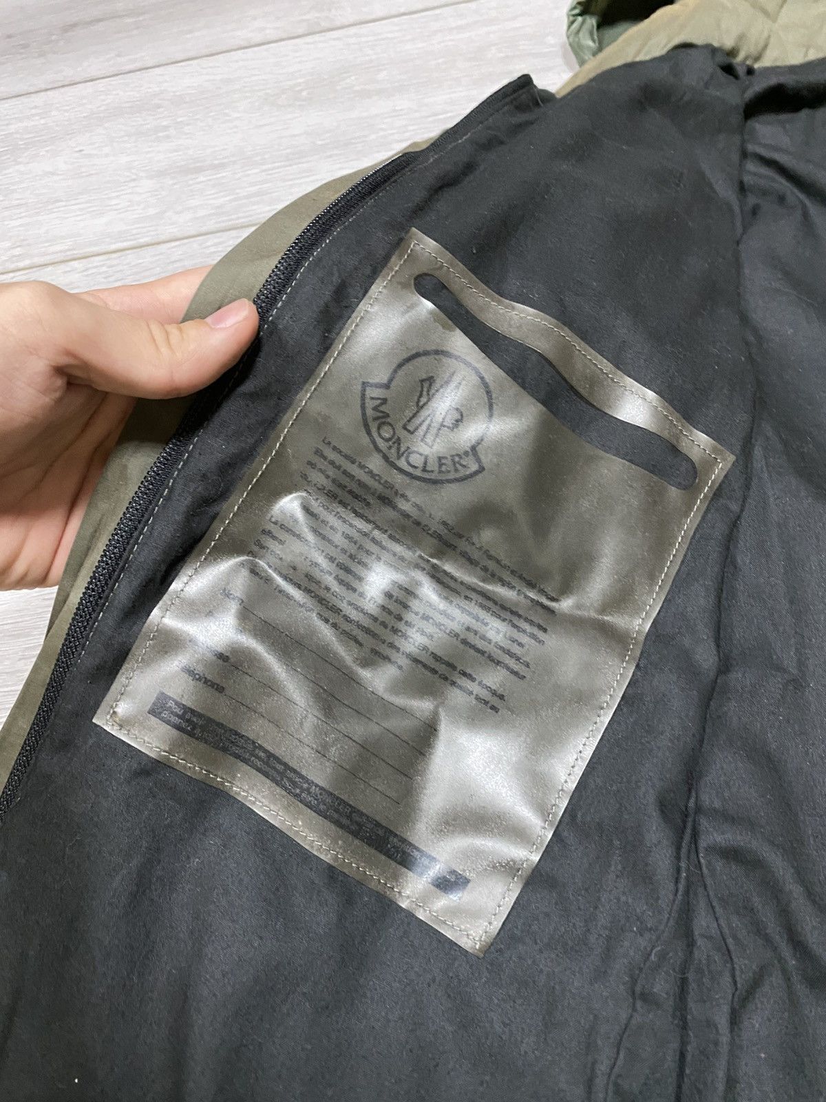 Moncler Moncler vintage nylon hoodie zip jacket RARE Size US M / EU 48-50 / 2 - 10 Thumbnail