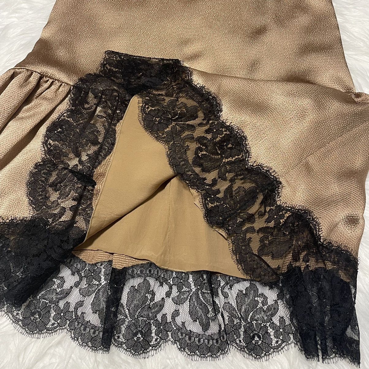 Dolce & Gabbana Dolce&Gabbana Ribbon Flower Lace Short Sleeve Dress 36 Size XS / US 0-2 / IT 36-38 - 9 Thumbnail