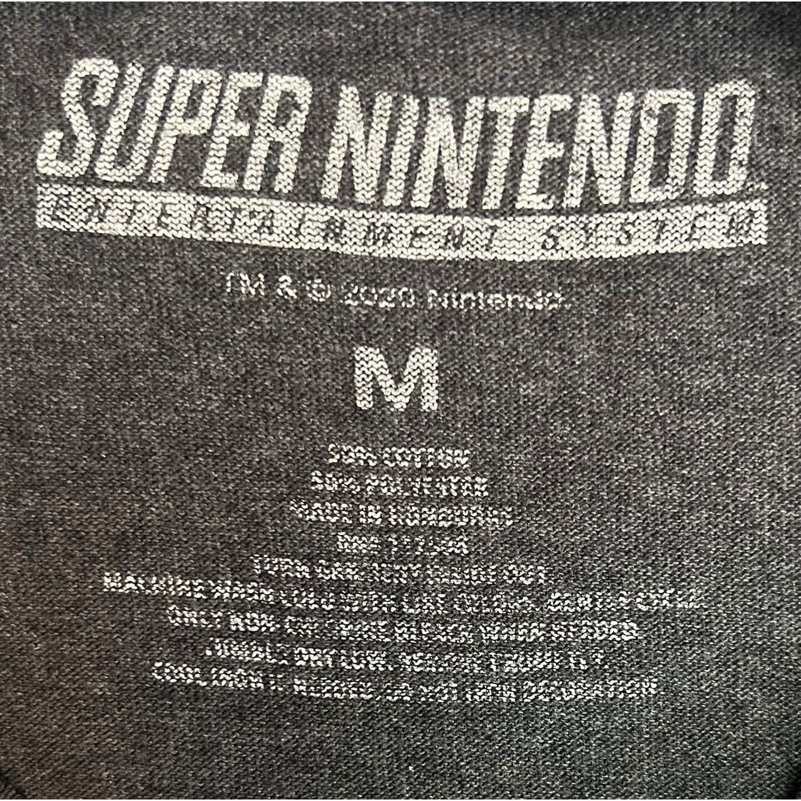 Nintendo Super Mario Kart Super Nintendo T-Shirt Medium Dark Gray Size US M / EU 48-50 / 2 - 5 Thumbnail