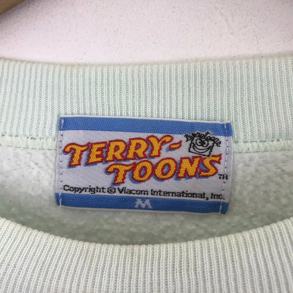Vintage Vintage 90s VIACOM Mighty Mouse Cartoon Print Green Size US M / EU 48-50 / 2 - 5 Thumbnail