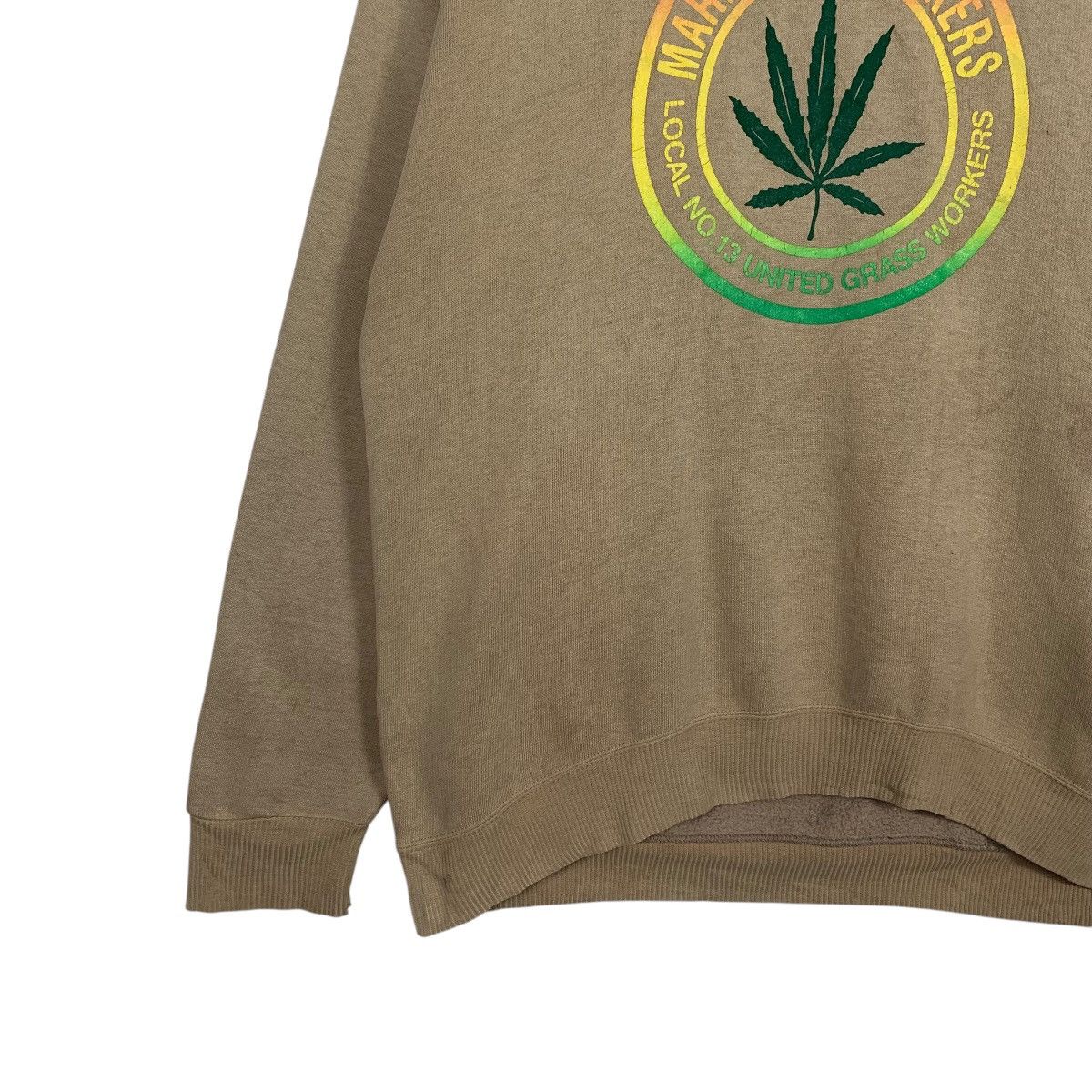 Japanese Brand Vintage Marijuana Pickers Big Logo Crewneck Sweatshirt Size US M / EU 48-50 / 2 - 3 Thumbnail