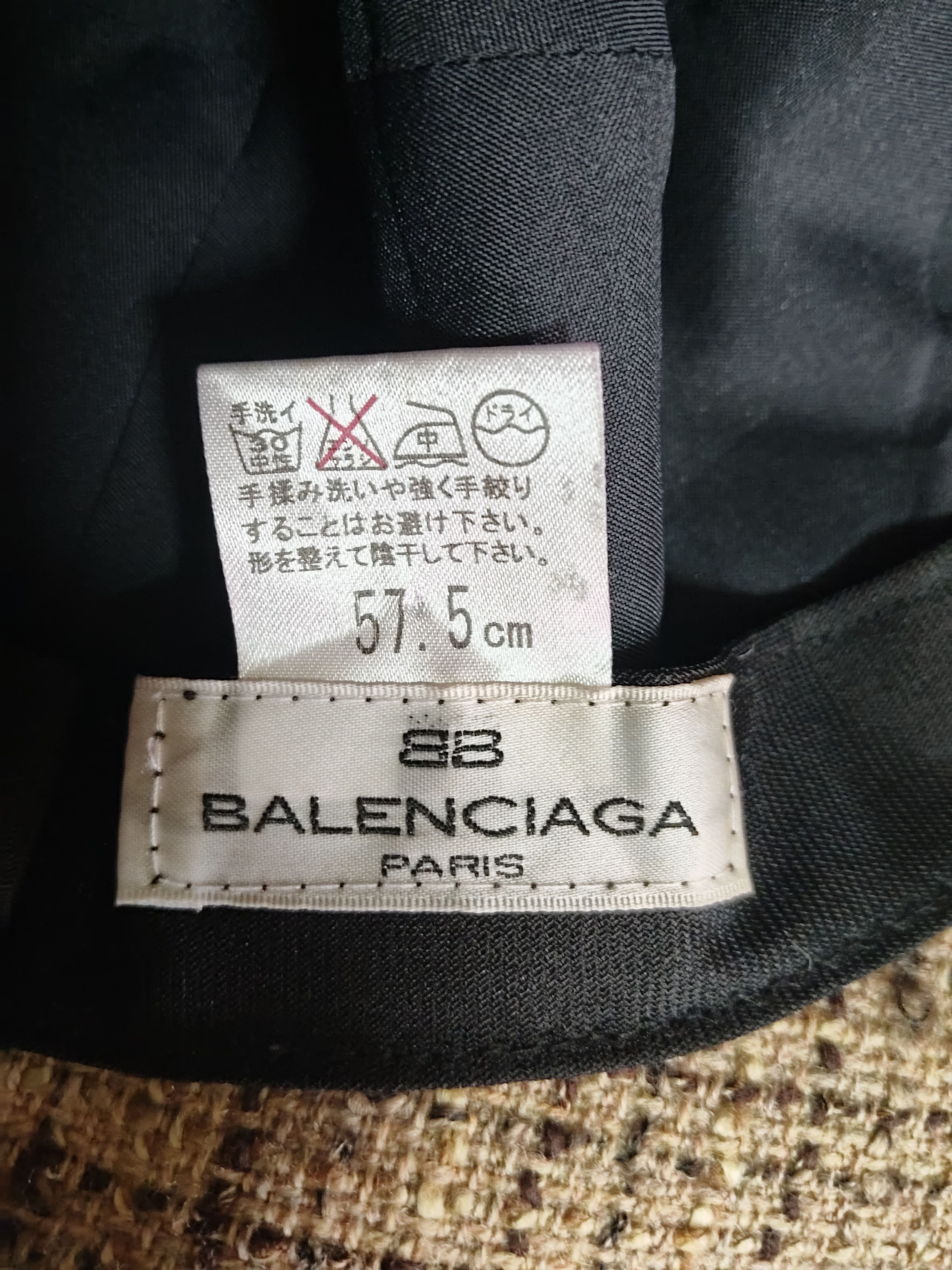 Balenciaga BALENCIAGA Wool Bucket Hat Size ONE SIZE - 6 Thumbnail