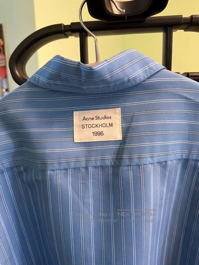 Acne Studios Acne Studios Oversized Vertical Striped Shirt Size US S / EU 44-46 / 1 - 6 Thumbnail
