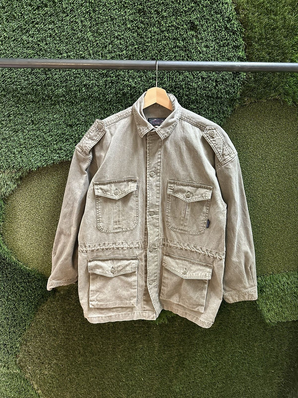 Vintage Vintage Misty Mountain Cargo Utility Jacket Medium Size US M / EU 48-50 / 2 - 1 Thumbnail