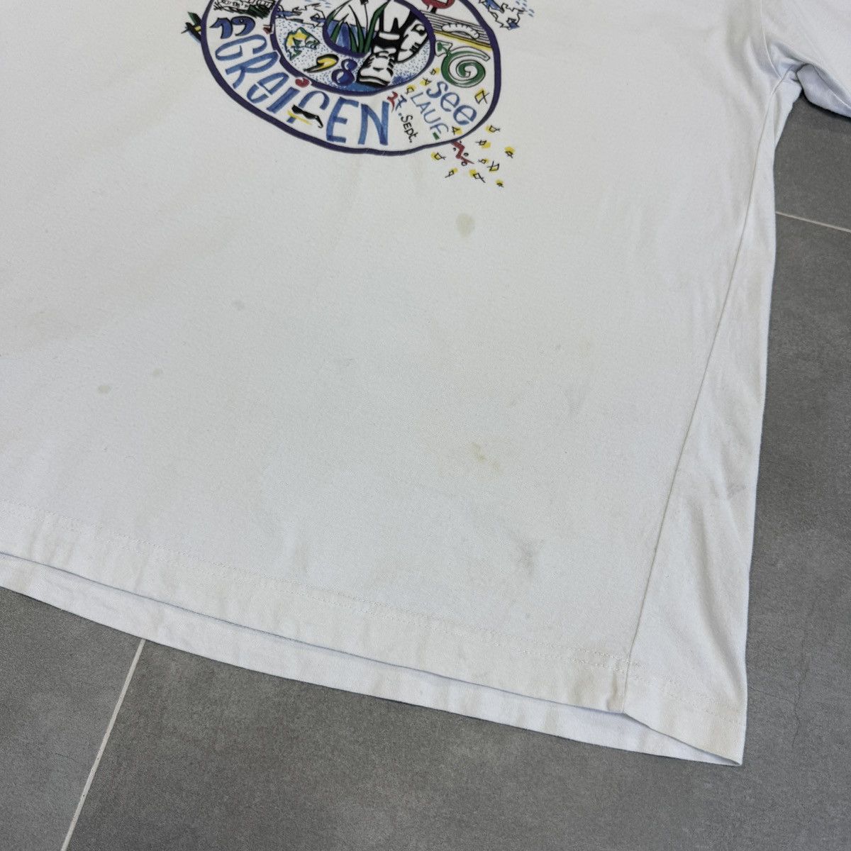 Adidas × Vintage Vintage Adidas Ryffel Running Greifenseelauf T-Shirt Size M Size US M / EU 48-50 / 2 - 8 Thumbnail