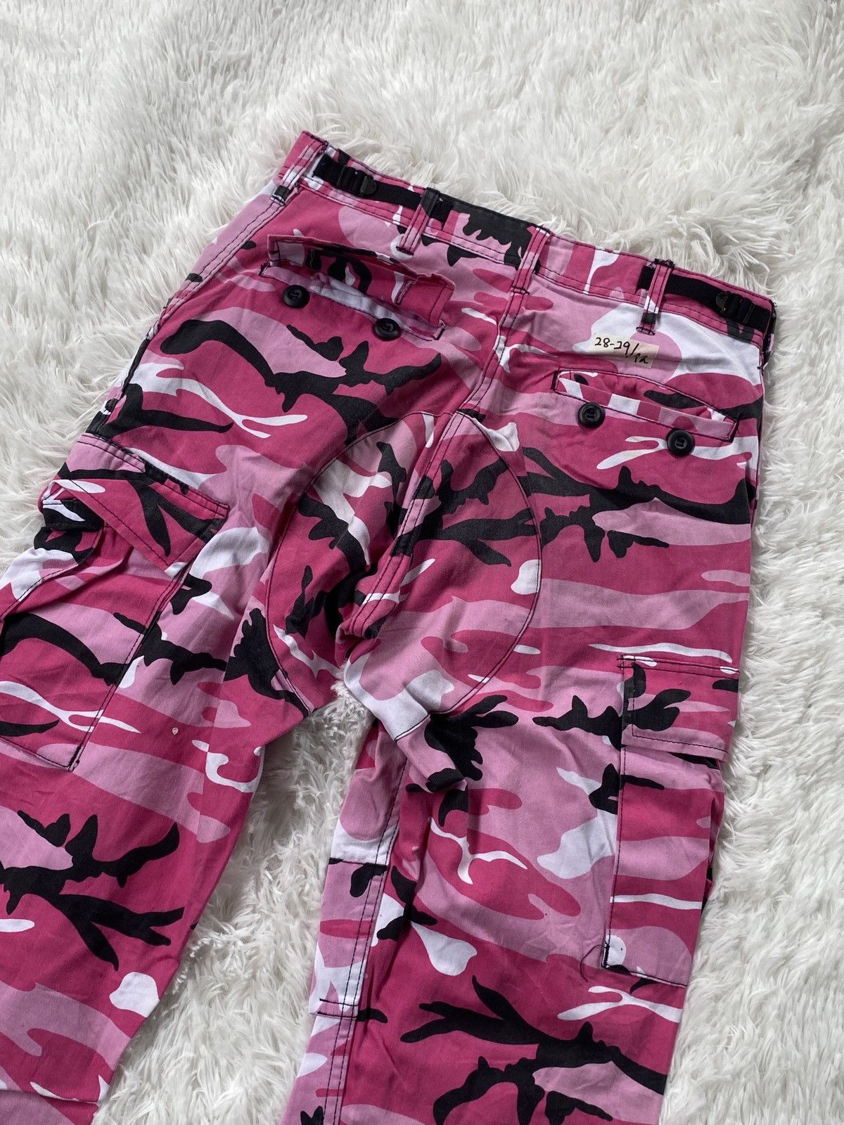 Rothco OFFER 🔥ROTHCO Pink Camouflage Paratrooper Cargo Pants Size US 29 - 11 Thumbnail
