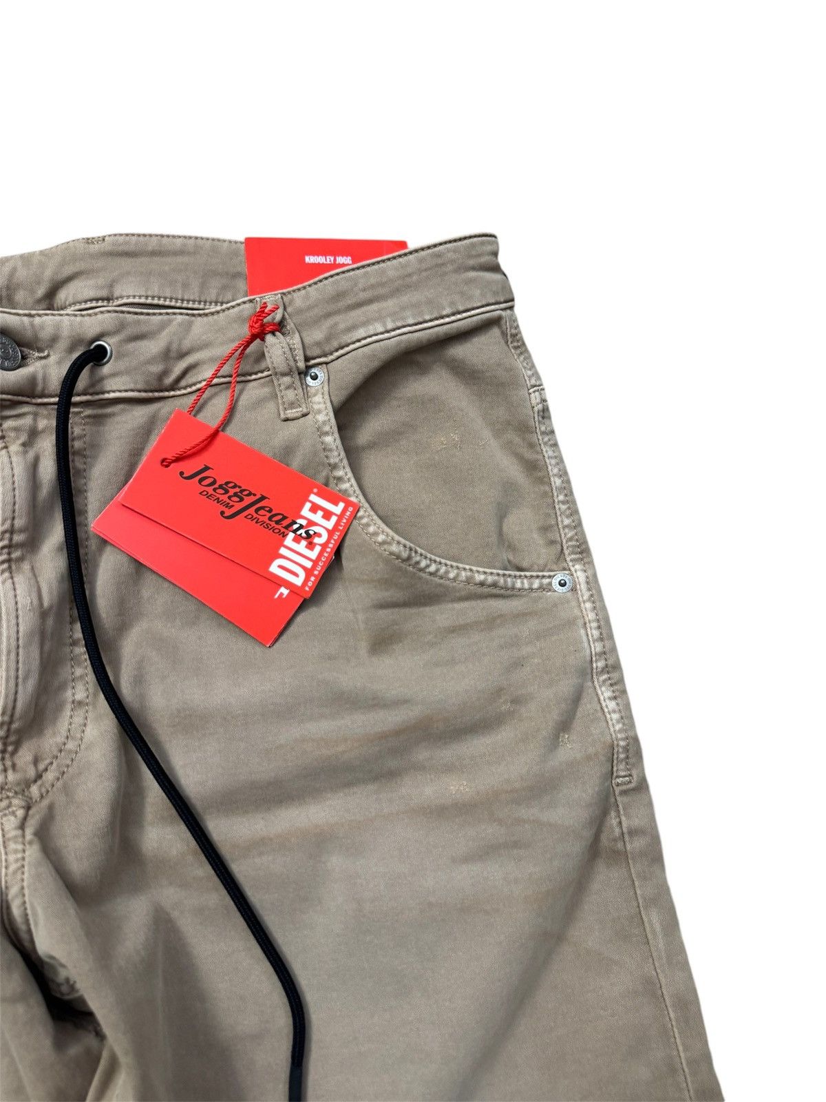Diesel 🔥375$ Diesel Krooley-Y-NE-L Sweat Jeans/Diesel Krooley Jeans Size US 38 / EU 54 - 5 Thumbnail