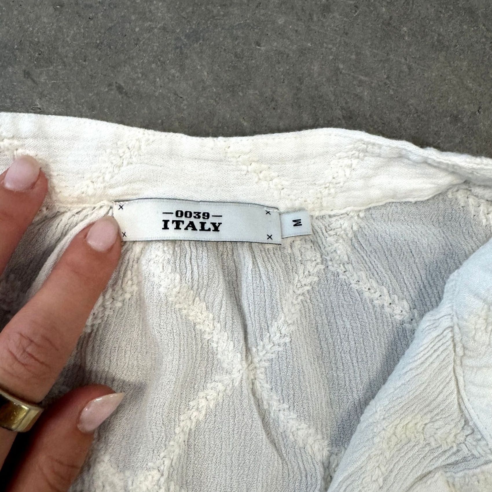 Vintage VINTAGE 0039 Italy White Blouse Longsleeve Medium Women USA? Size M / US 6-8 / IT 42-44 - 3 Thumbnail
