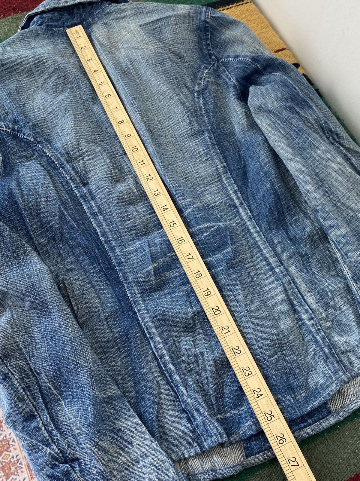 wjk Wjk Washed Denim Hook Jacket Japan Size US M / EU 48-50 / 2 - 7 Thumbnail