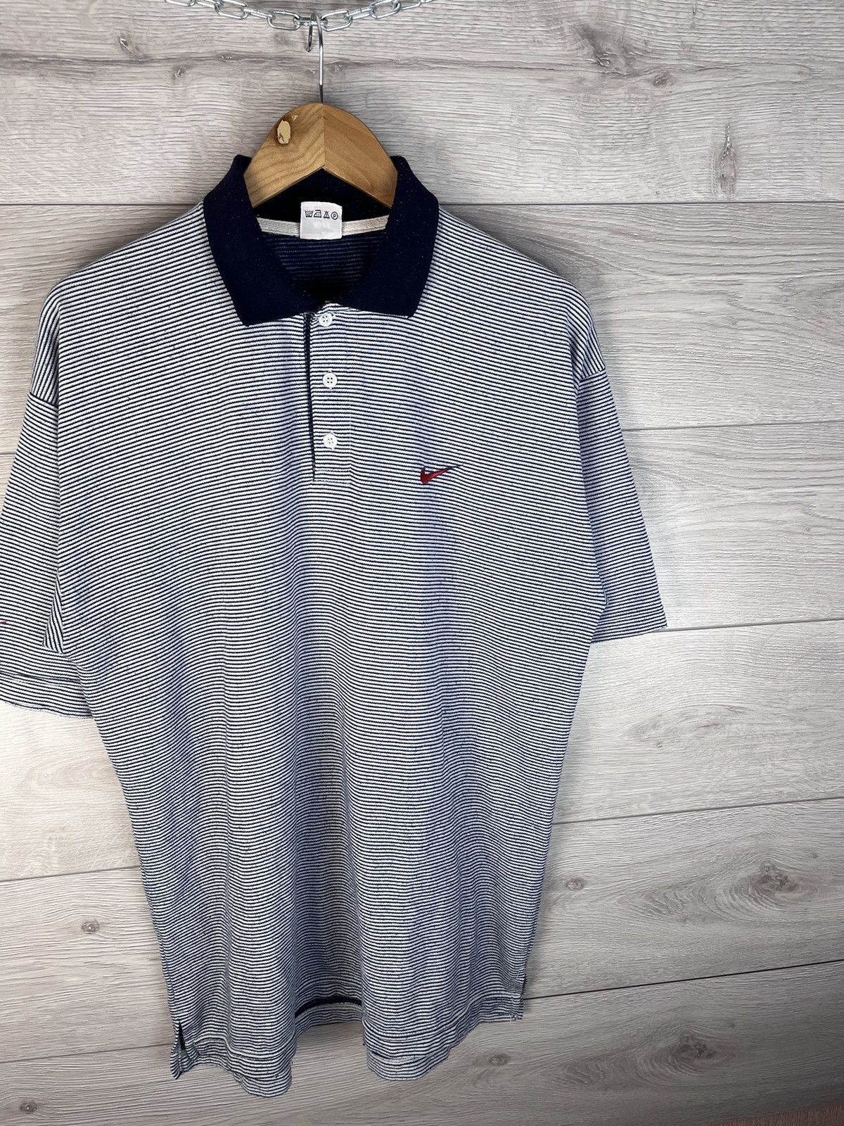 Nike Vintage men’s Polo Nike 1990s size L made in usa 🇺🇸 Size US L / EU 52-54 / 3 - 3 Thumbnail
