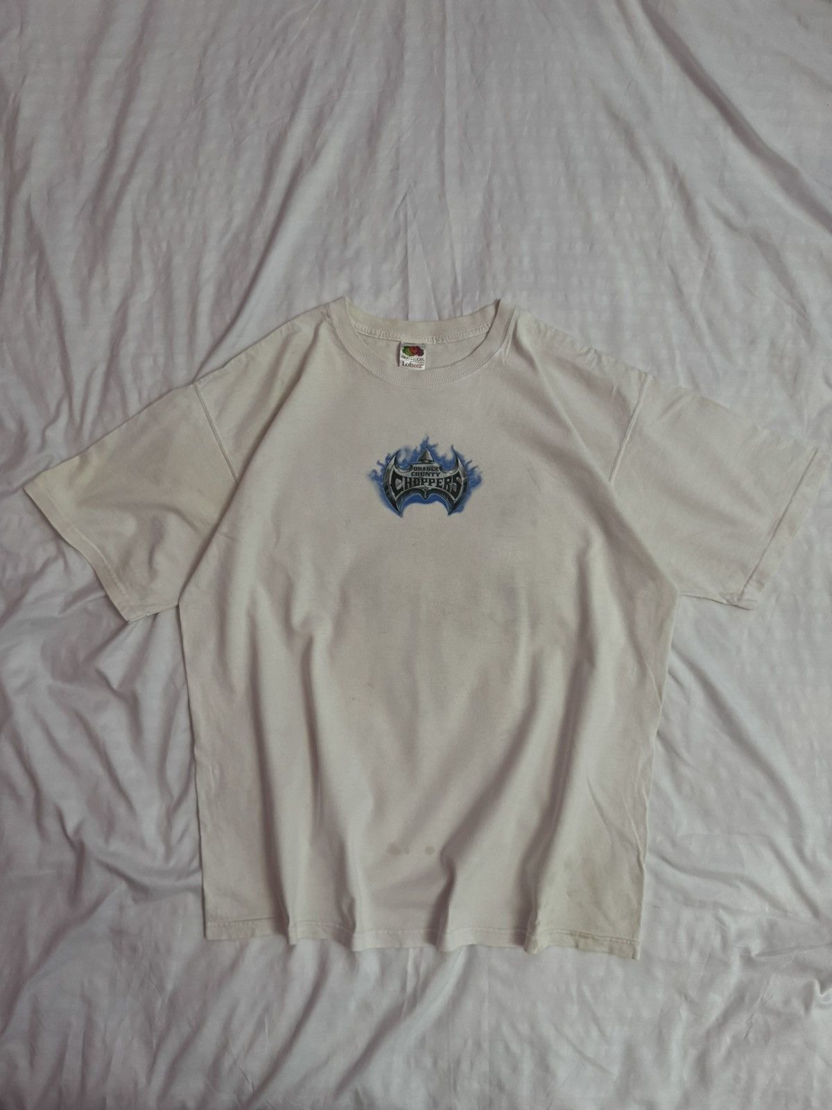 Harley Davidson 2000s Thrashed Faded Orange County Choppers Tees Size US XL / EU 56 / 4 - 4 Thumbnail