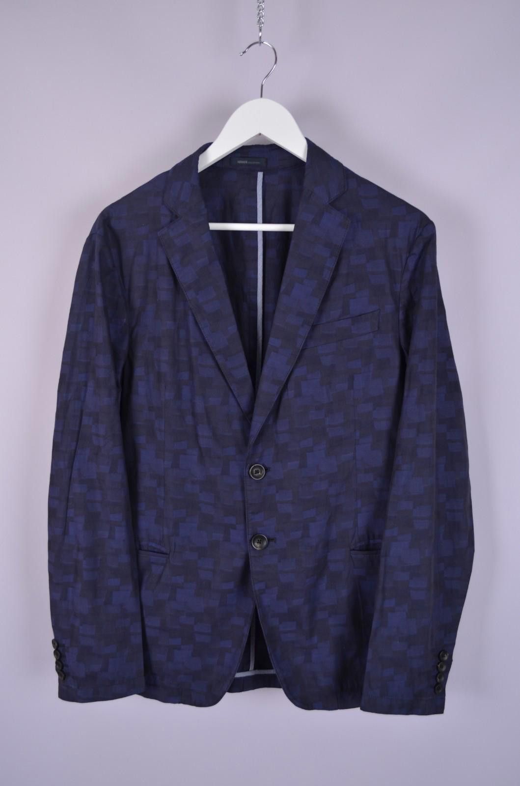 Armani Collezioni Armani Collezioni Cotton Lightweight Unlined Blazer Sz 50/S Size US S / EU 44-46 / 1 - 1 Thumbnail
