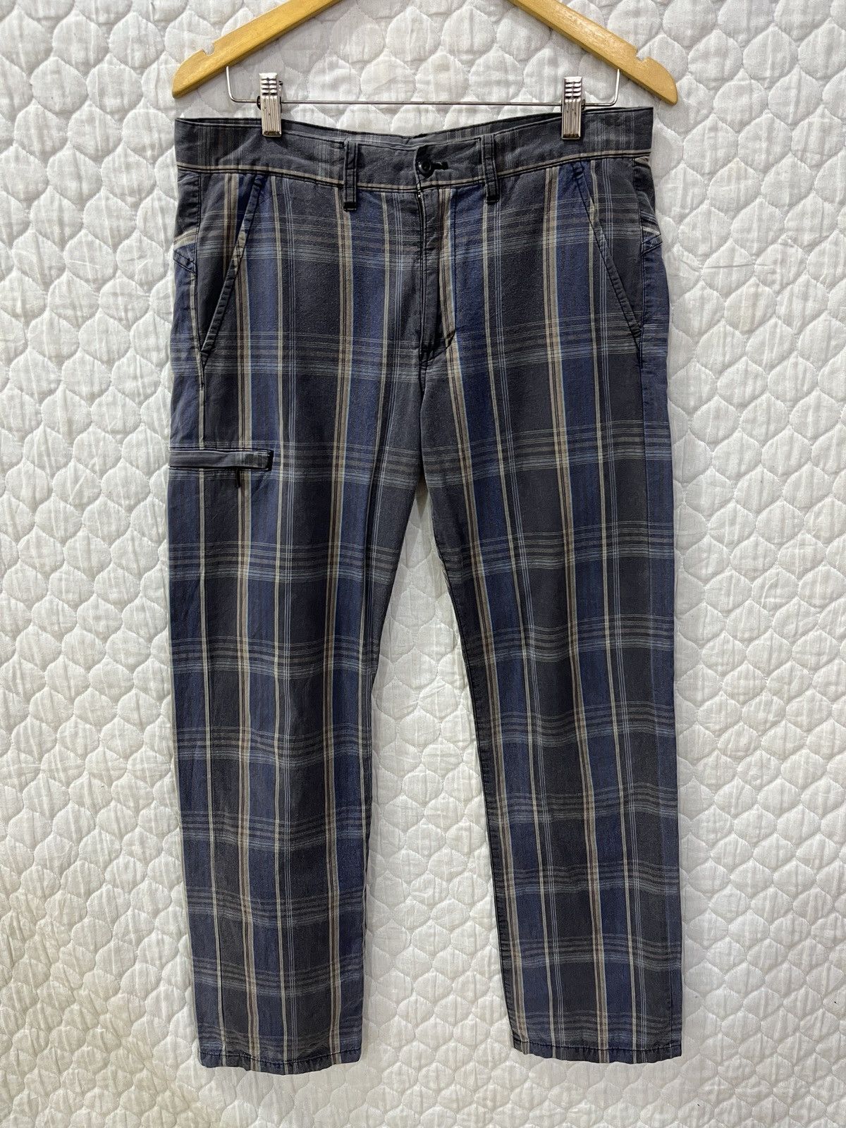 Takeo Kikuchi 🔥🔥🔥STEALS TAKEO KIKUCHI TARTAN PANTS Size US 33 - 1 Thumbnail