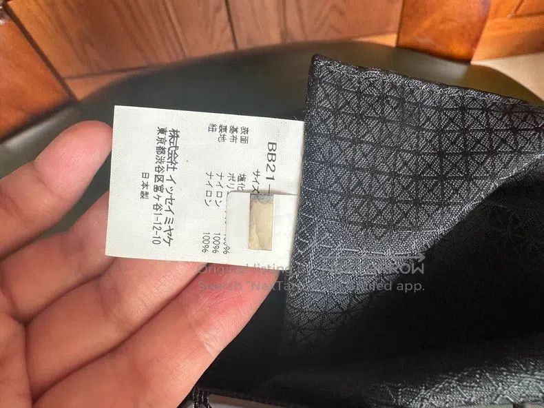 Issey Miyake Issey Miyake Bucket Bag Charcoal Gray Size ONE SIZE - 8 Thumbnail