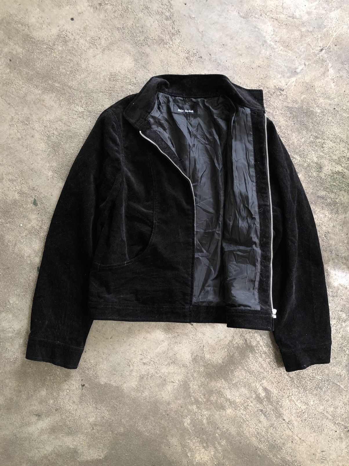 If Six Was Nine BLUE STREAK CORDUROY JACKET FUR LAYER IFSIXWASNINE LGB STYLE Size ONE SIZE - 8 Thumbnail