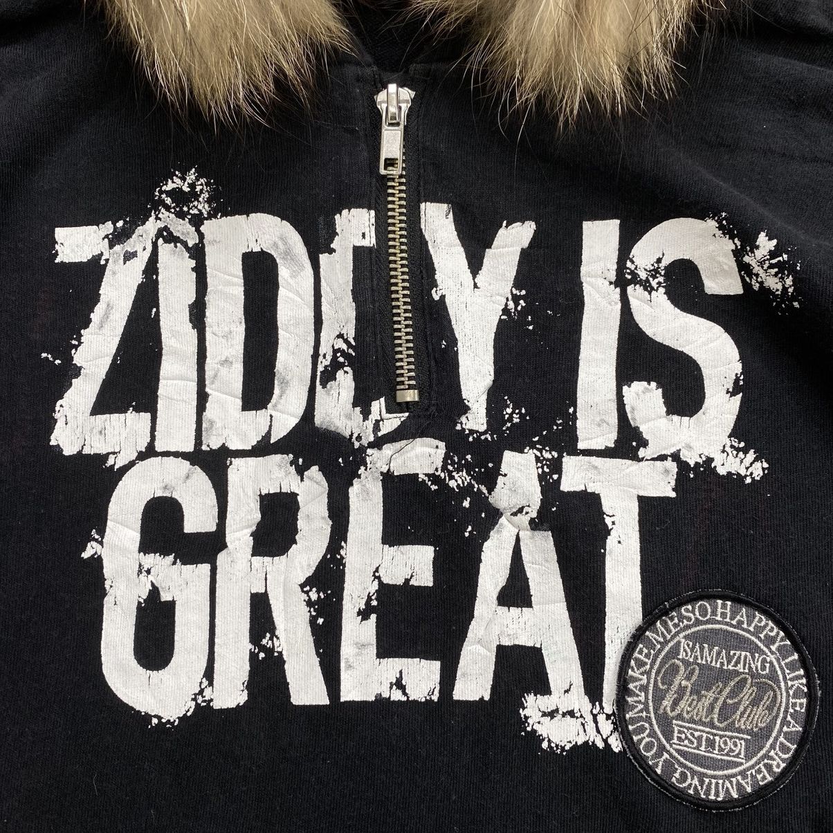 14th Addiction 2000s Dizzy Great IfSixWasNine Kmrii Lgb Half Zip Fur Hoodie Size US M / EU 48-50 / 2 - 4 Thumbnail