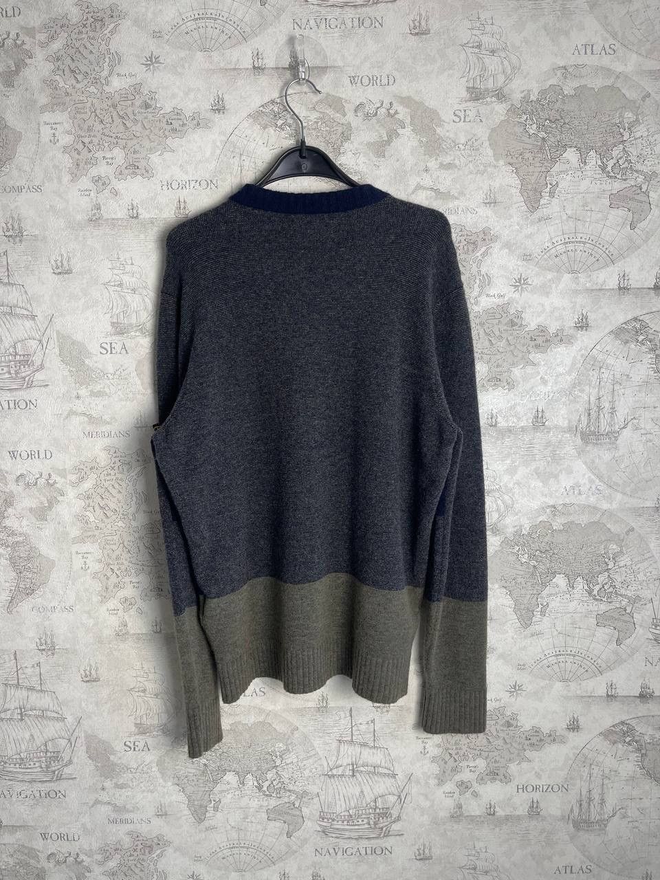 Stone Island × Vintage Vintage Stone Island sweater Size US XL / EU 56 / 4 - 3 Thumbnail