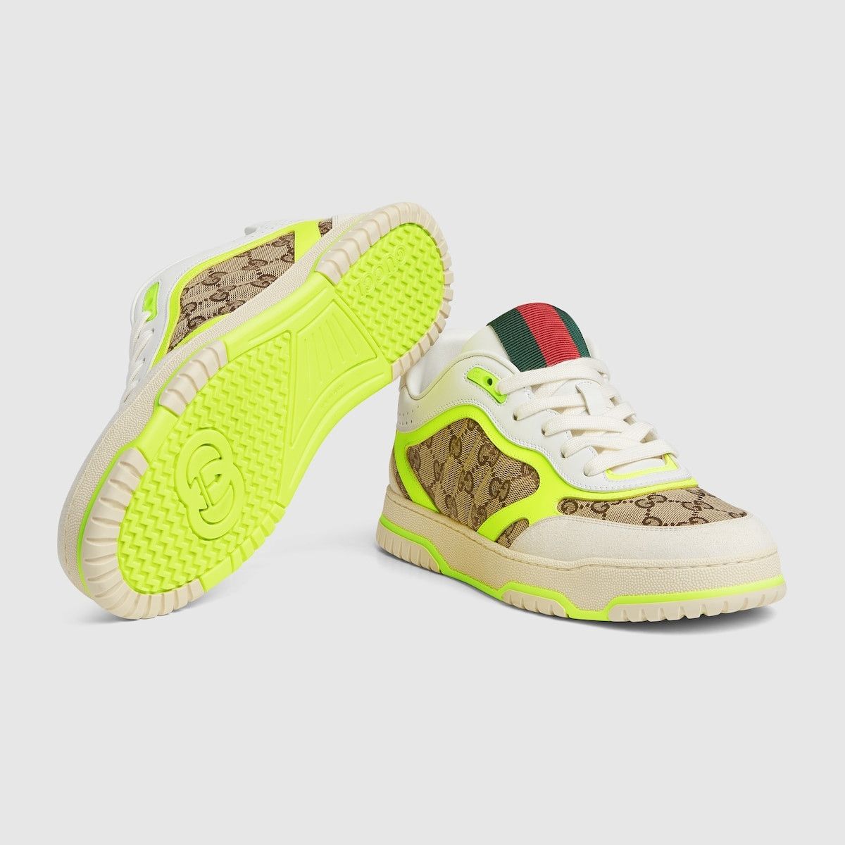 Gucci o1s1wg110625 Re-Web Sneakers in Multicolor Size US 8.5 / EU 41-42 - 6 Thumbnail