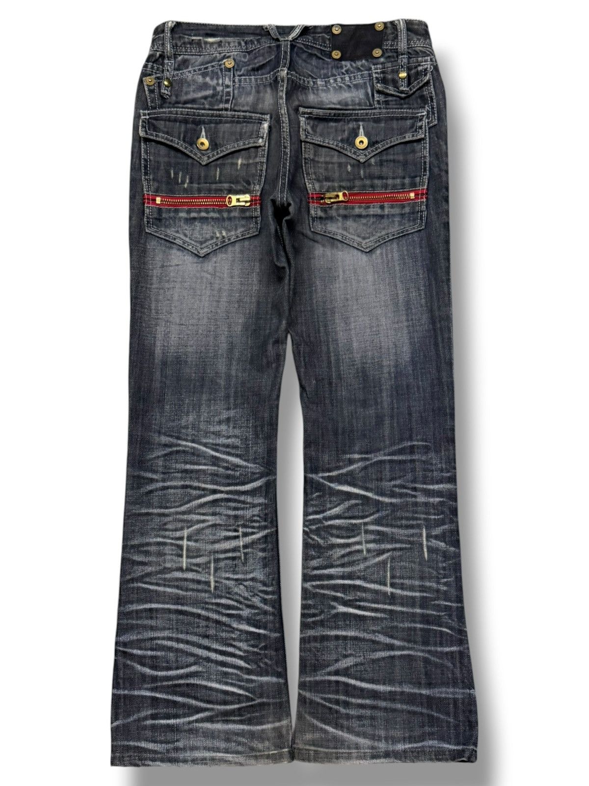 semanticdesign Vintage Semantic Design Japan Denim Jeans | Slim Bootcut W29 Size US 29 - 3 Thumbnail