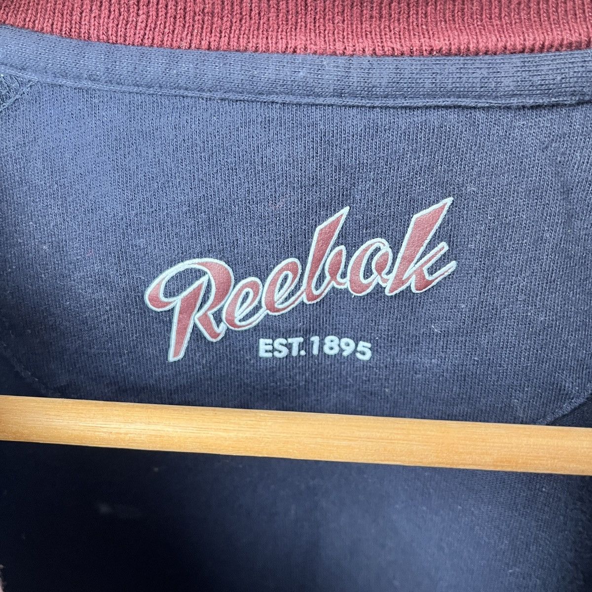 Reebok Vintage Longsleeve Reebok Boston Massachusetts 90s Haft Big Size US L / EU 52-54 / 3 - 11 Thumbnail