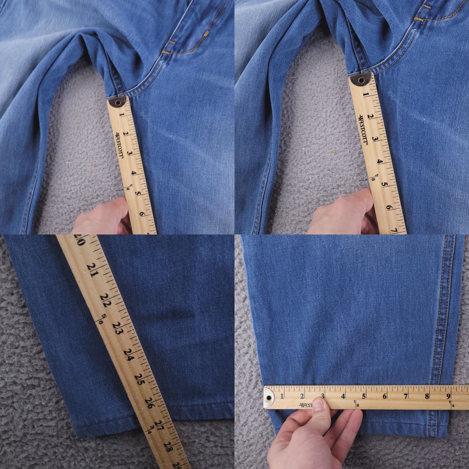 Tommy Bahama Tommy Bahama Jeans Mens 39x27 Blue Relaxed Straight Fit - Regular Size 39 Inseam 27 Color Blue Mens Jeans Straight Size US 39 - 9 Thumbnail
