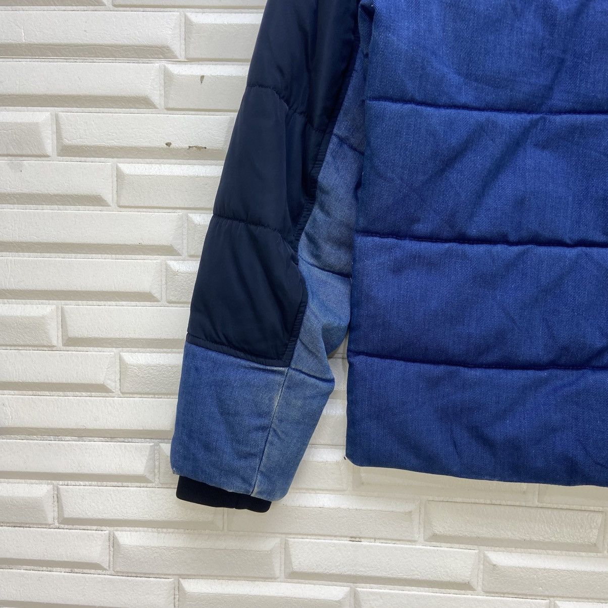 Zara Zara Man Original Denim Puffer Jacket Size US S / EU 44-46 / 1 - 13 Thumbnail
