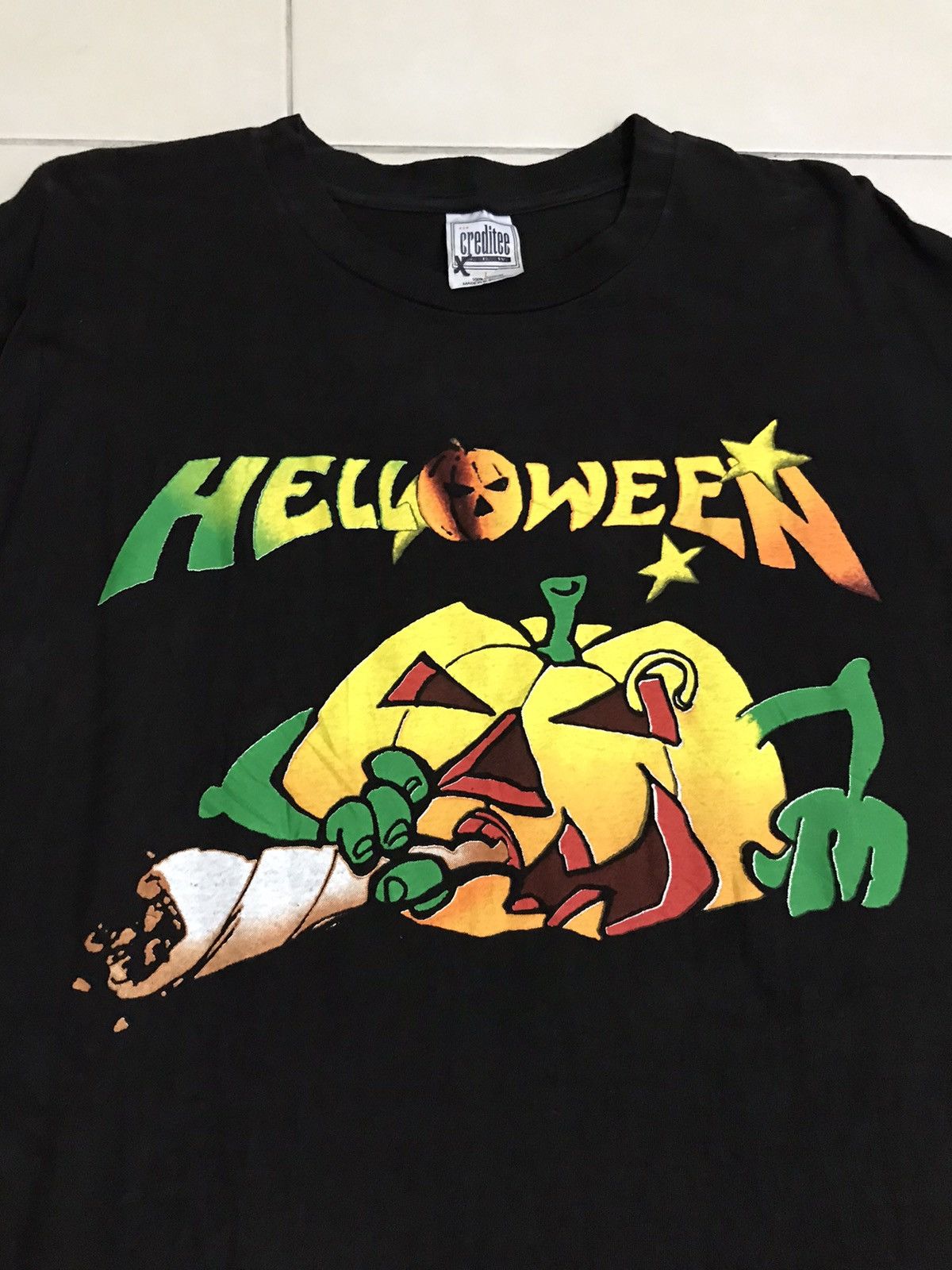 90s helloween バンドTシャツ　ヴィンテージ Helloween Shirt Vintage Helloween T Shirt 90s Helloween