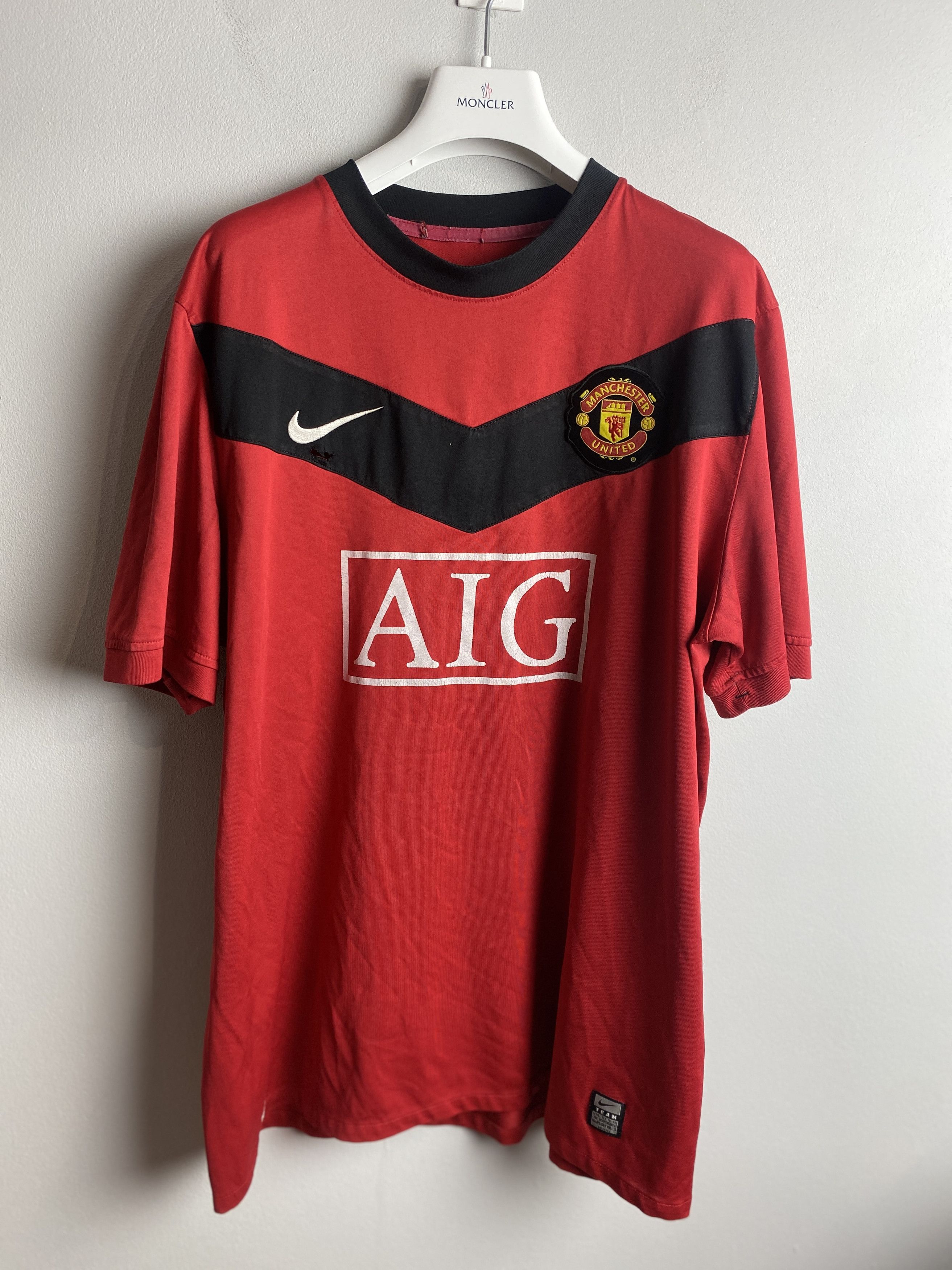 Nike Nike Manchester United soccer jersey sport blokecore y2k Size US XL / EU 56 / 4 - 1 Thumbnail