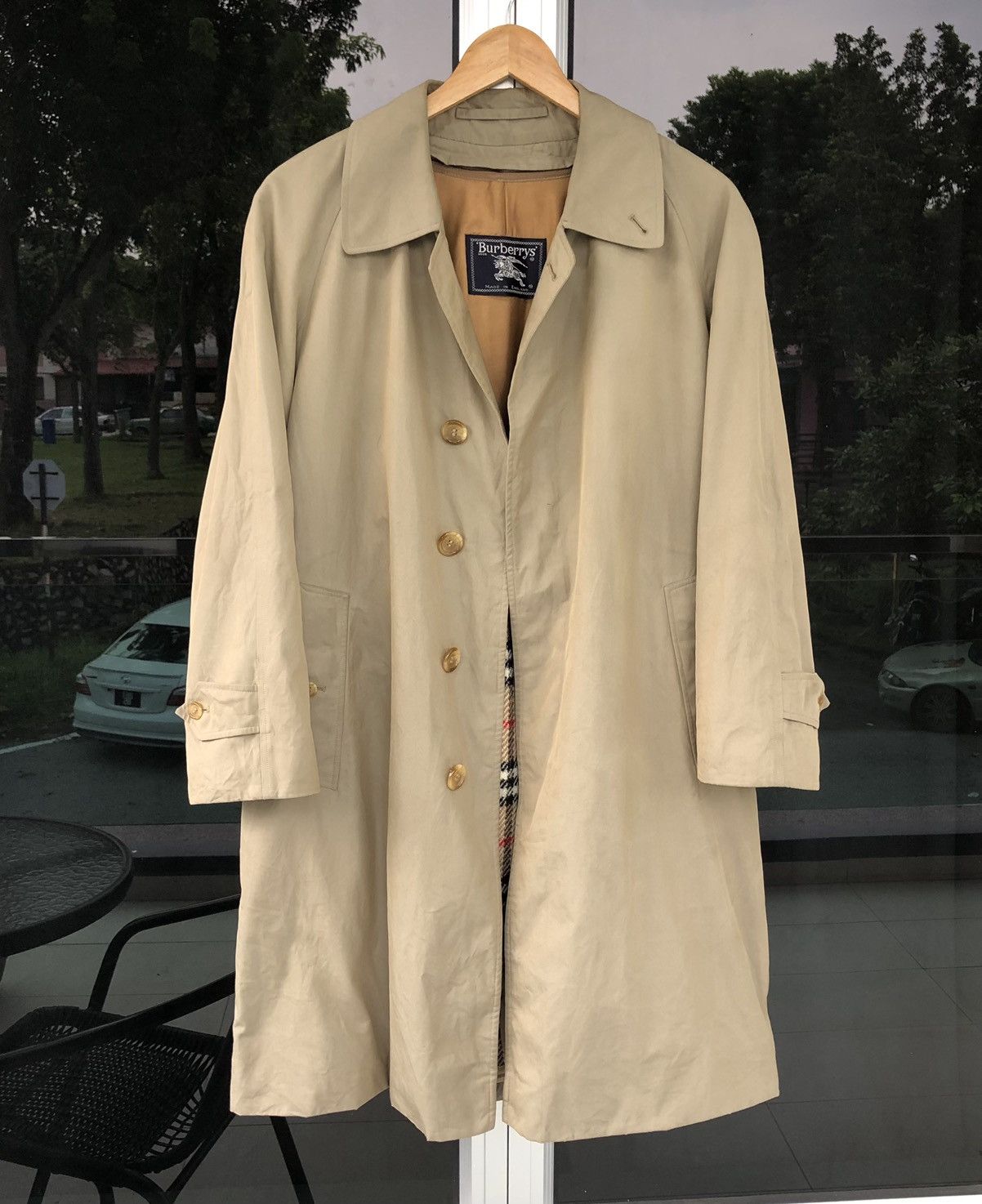 Burberry Vintage Burberrys England Trench Coat Jacket Size US M / EU 48-50 / 2 - 6 Thumbnail