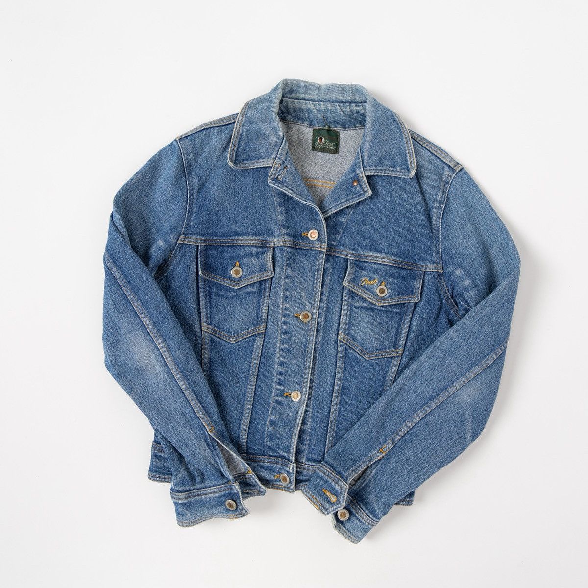 Peak Performance Peak Performance Vintage Womens Denim Jacket Blue Trucker Size L / US 10 / IT 46 - 1 Thumbnail