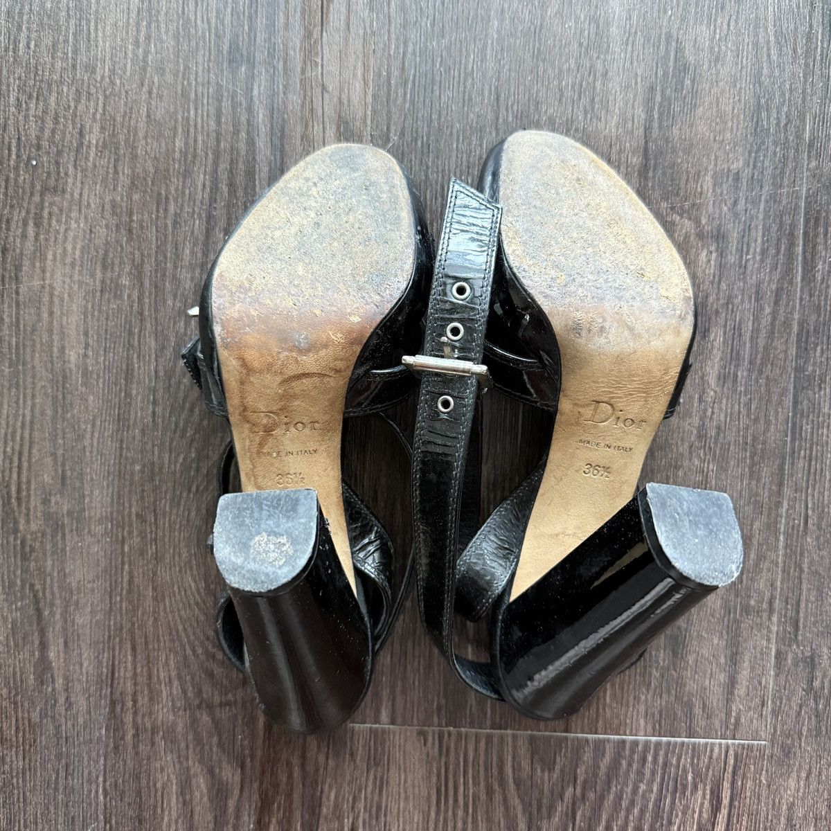 Dior Vintage Black Dior Heels Size US 6.5 / IT 36.5 - 6 Thumbnail