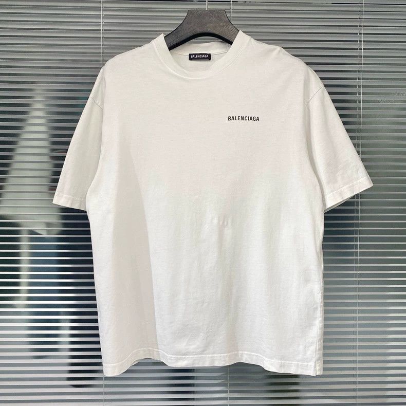 Balenciaga Balenciaga Letter print logo white short sleeves 2503-Nexta Size US S / EU 44-46 / 1 - 2 Thumbnail