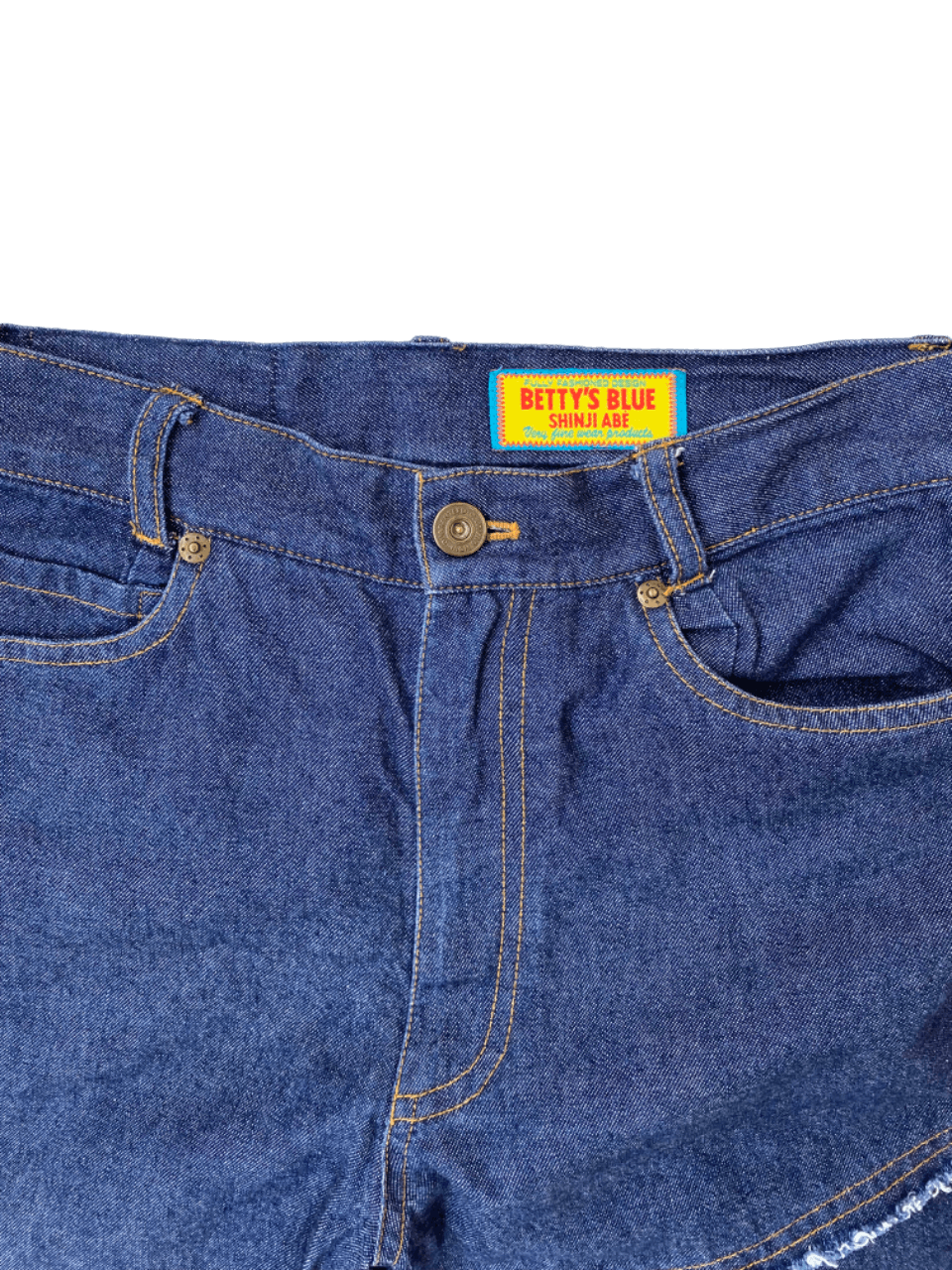 Japanese Brand Flared Shinji Abe Betty Blue Multipocket Jeans Size US 29 - 5 Thumbnail