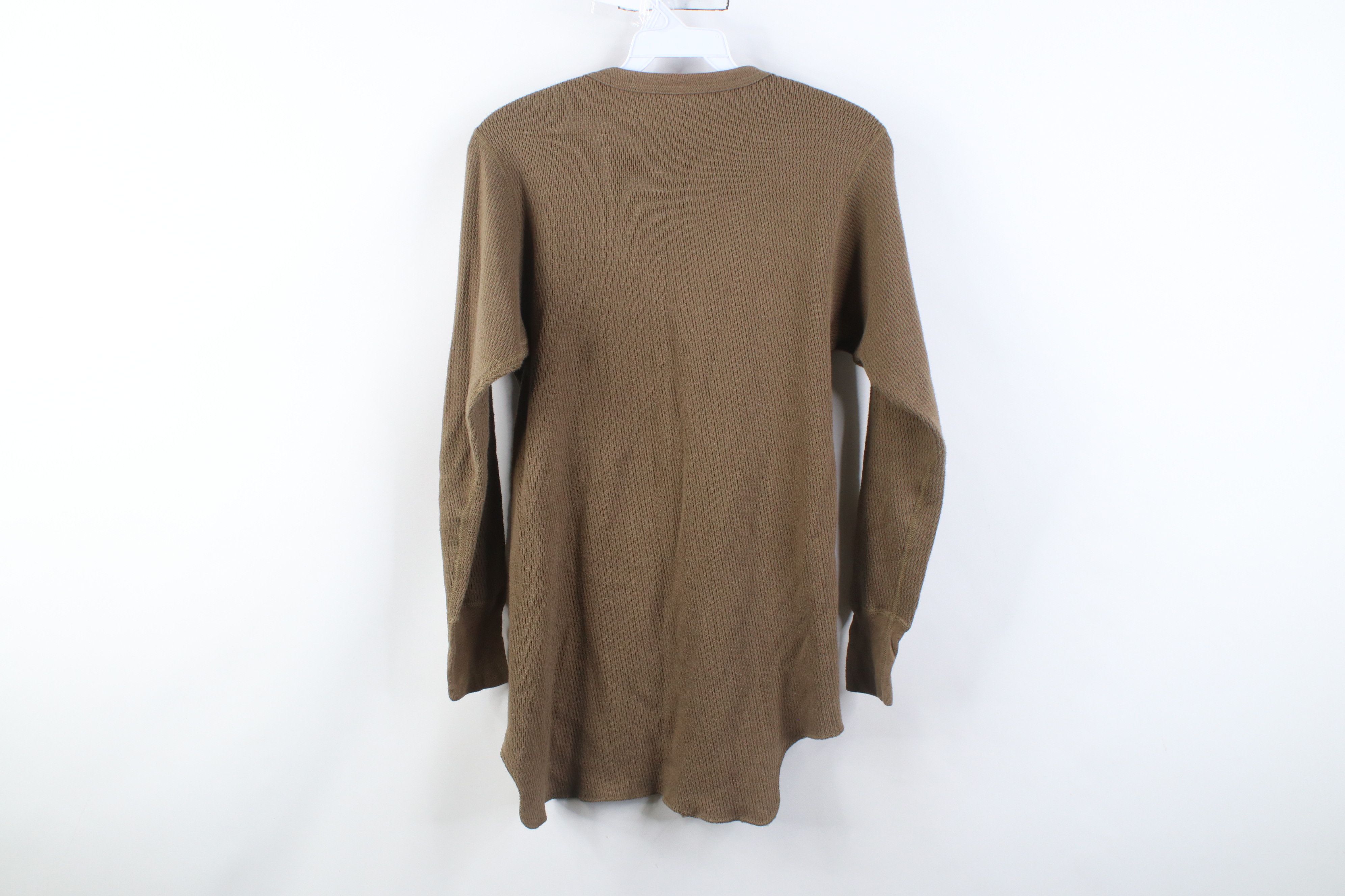 Vintage Vintage 70s Streetwear Knit Long Sleeve T-Shirt Breen USA Size US L / EU 52-54 / 3 - 8 Thumbnail