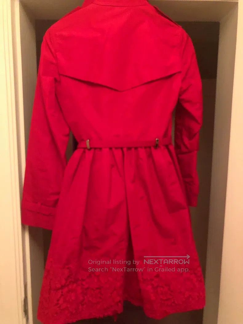 Valentino Valentino Red coat Size S / US 4 / IT 40 - 5 Thumbnail