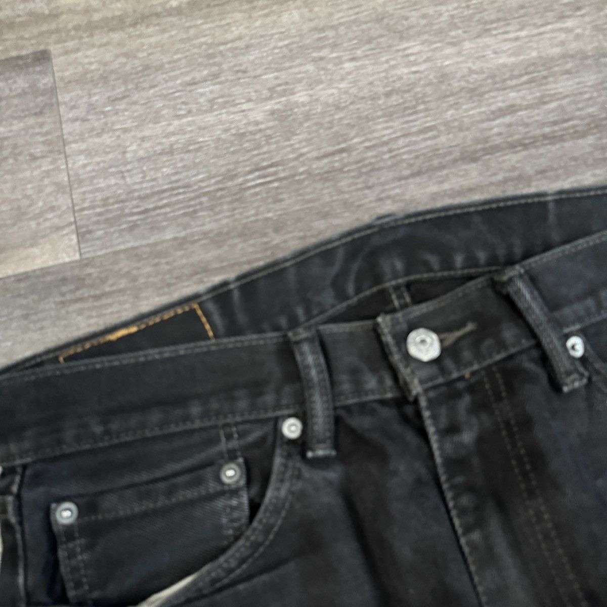 Levi's × Vintage Essential Vintage y2k Levi’s 505 black wide leg jeans Size US 33 - 5 Thumbnail