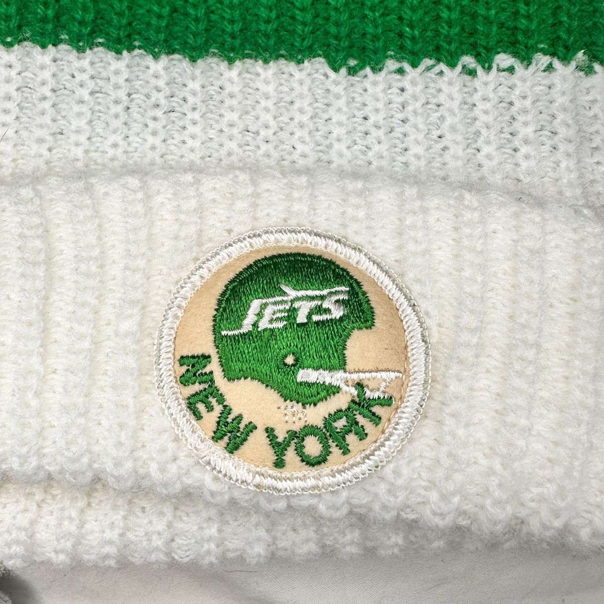 NFL Vintage New York Jets Combo Fit Beanie from 80s and Hoodie L Size US L / EU 52-54 / 3 - 4 Thumbnail