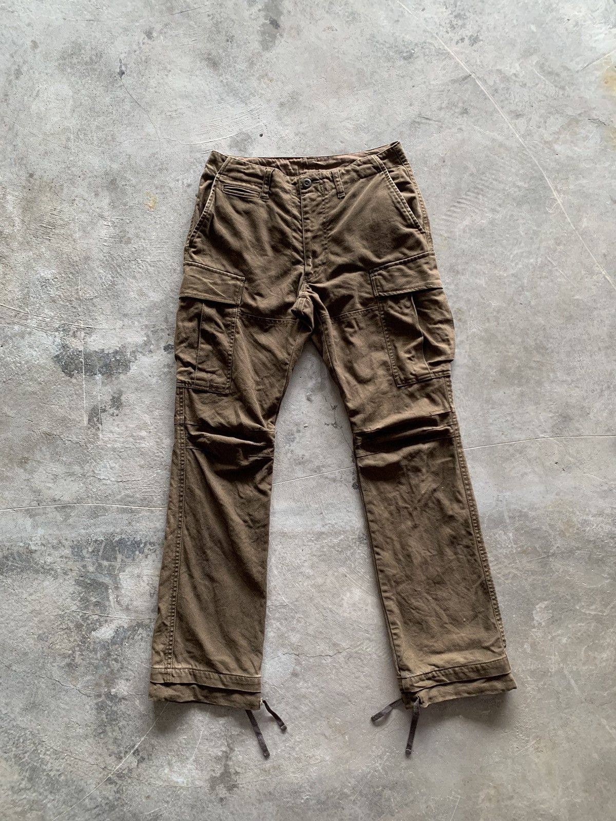 パンツ grunge flare cargo pants goa lgb Goa Lgb | Grailed