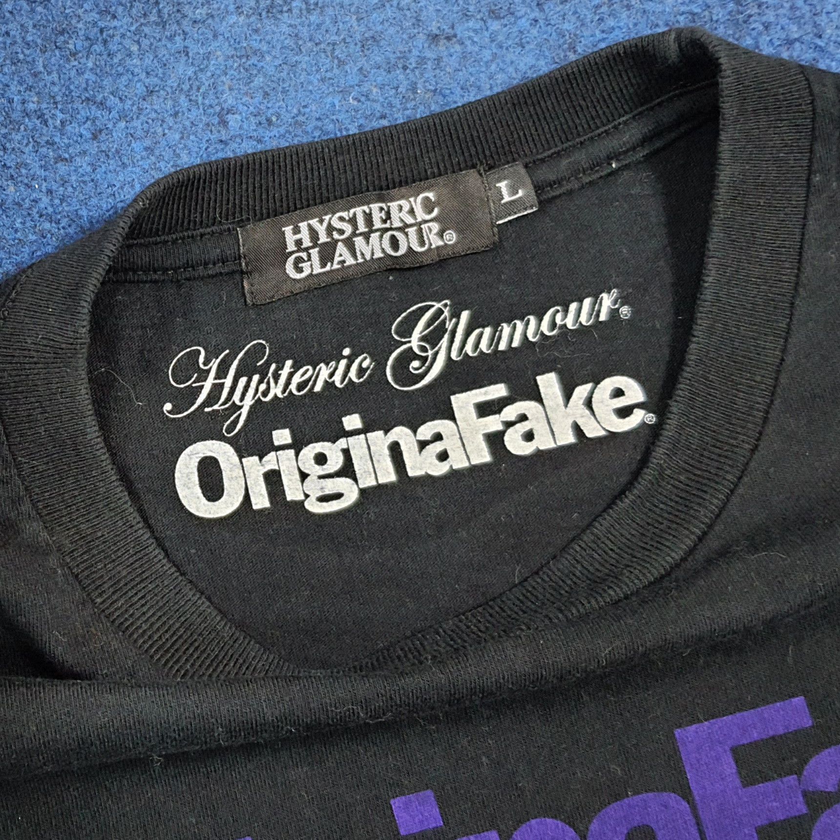 Hysteric Glamour Vintage Hysteric Glamour x Kaws Japan OriginaFake C301N41 Size US M / EU 48-50 / 2 - 5 Thumbnail