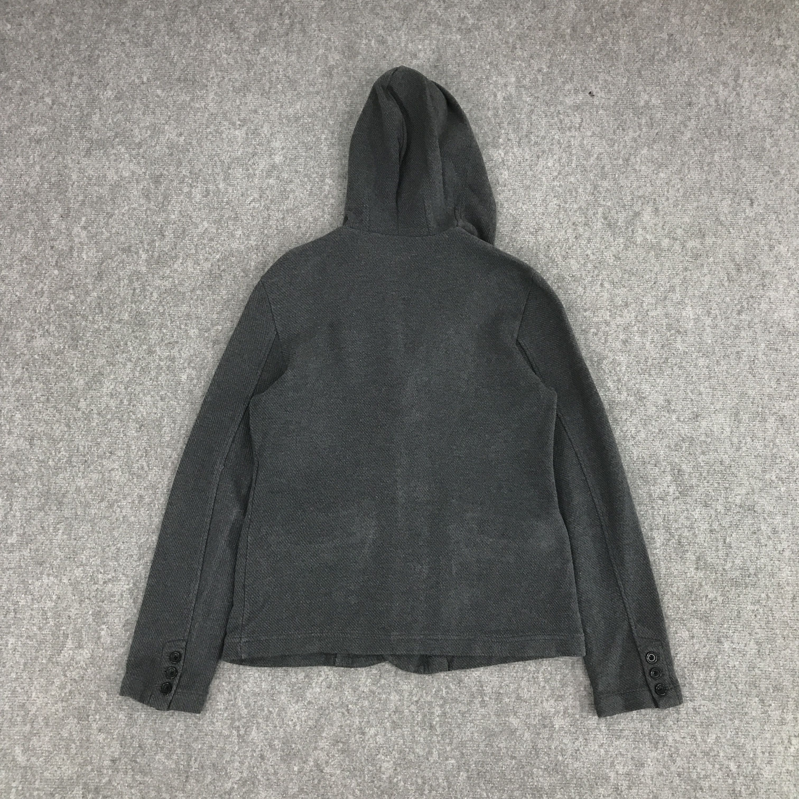 Japanese Brand × semanticdesign SEMANTICDESIGN BUTTON HOODIES STYLE BLAZER JACKET Size US M / EU 48-50 / 2 - 2 Thumbnail